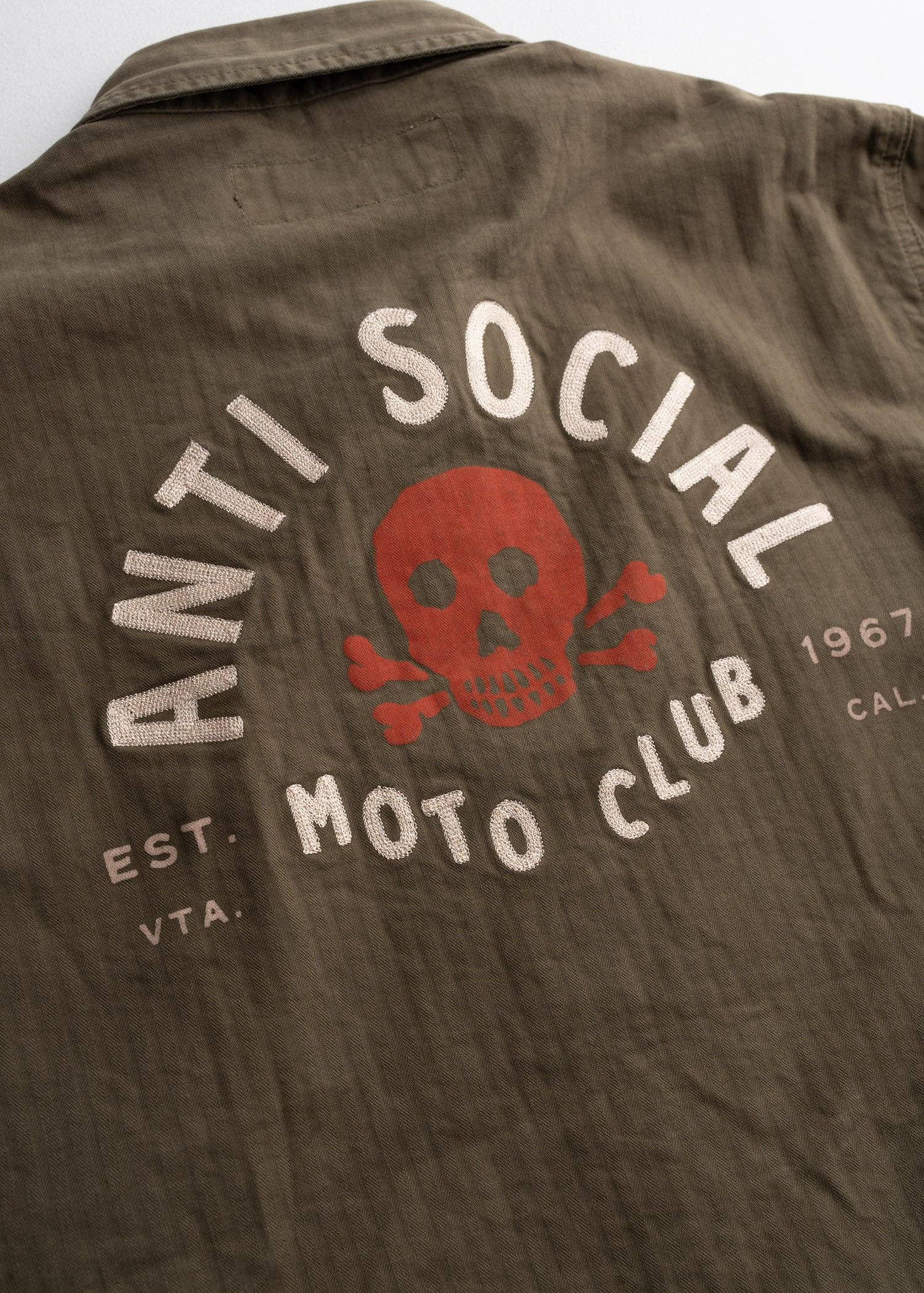 Antisocial Jacket: Khaki Green