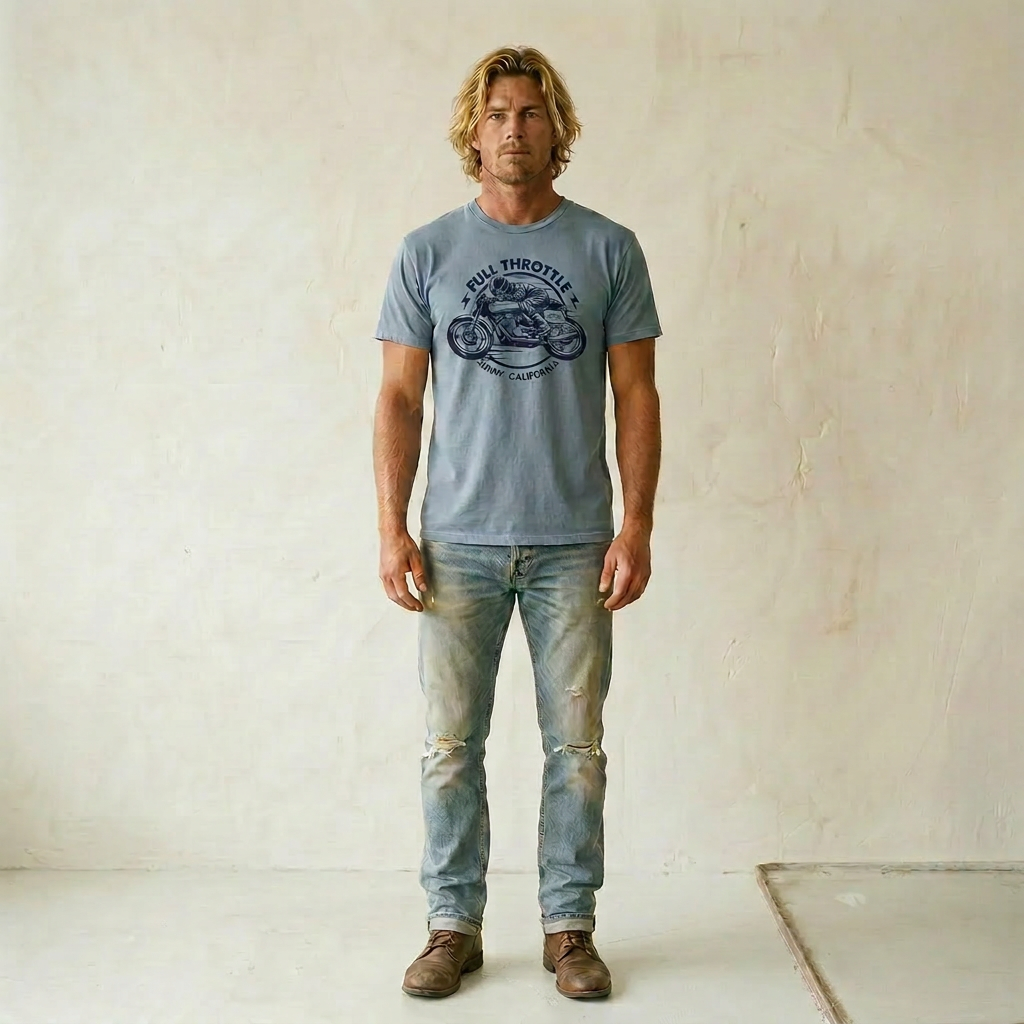 Sunny California Full Throttle Tee