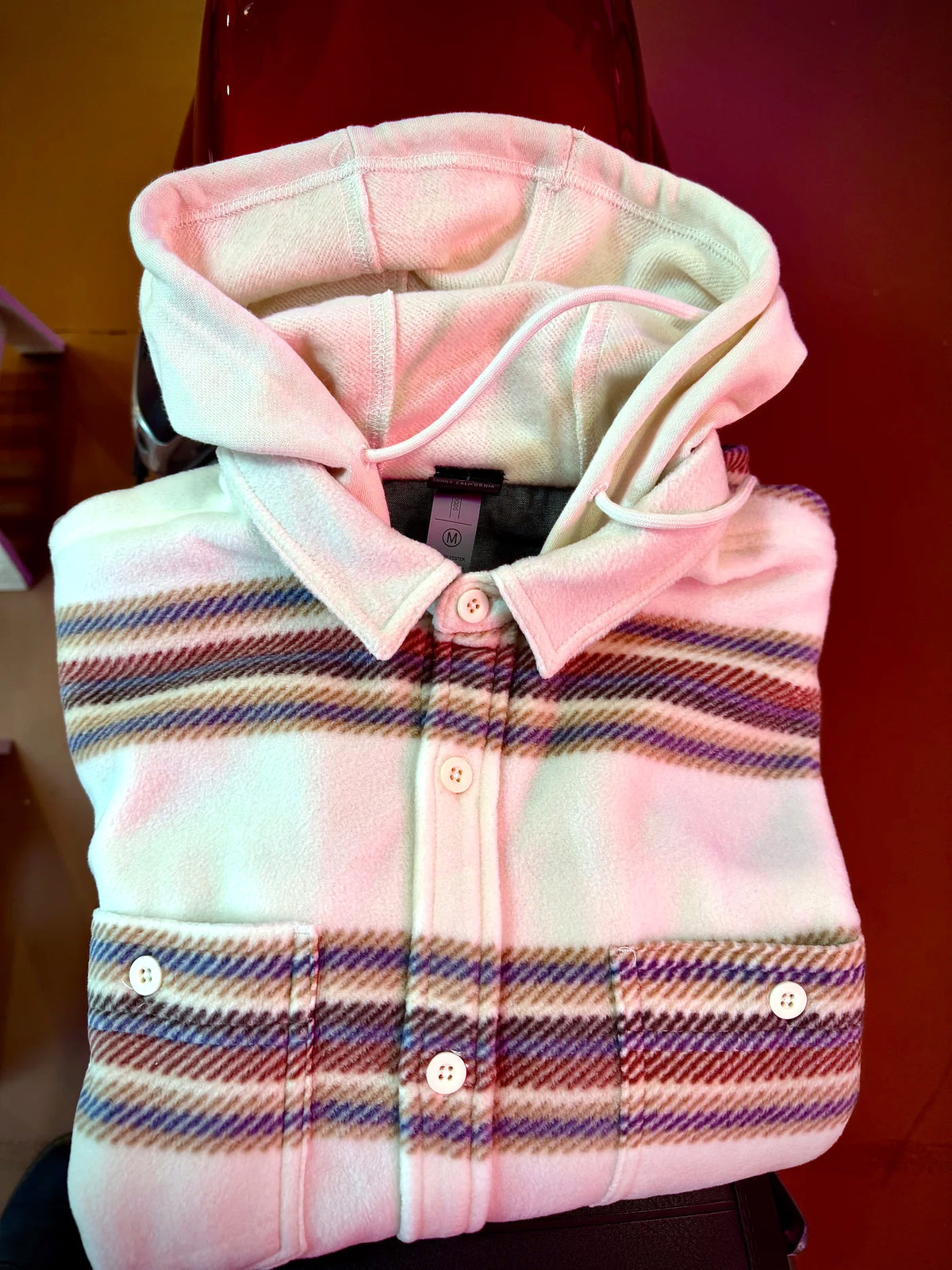 Long Barn Hooded Fleece Shirt