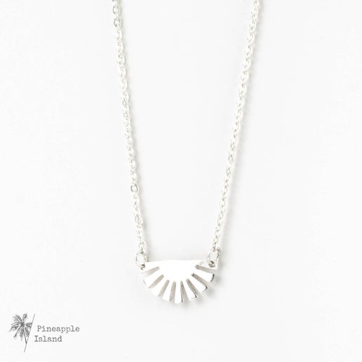 Bali Sunset Necklace - Silver