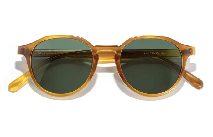 Sunski Vallarta Polarized Sunglasses in Mellow Yellow Forest