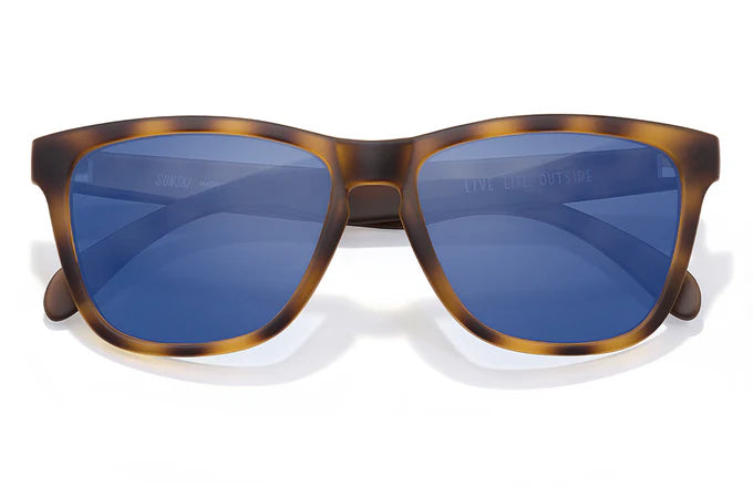 Sunski Madrona Polarized Sunglasses in Tortoise Blue