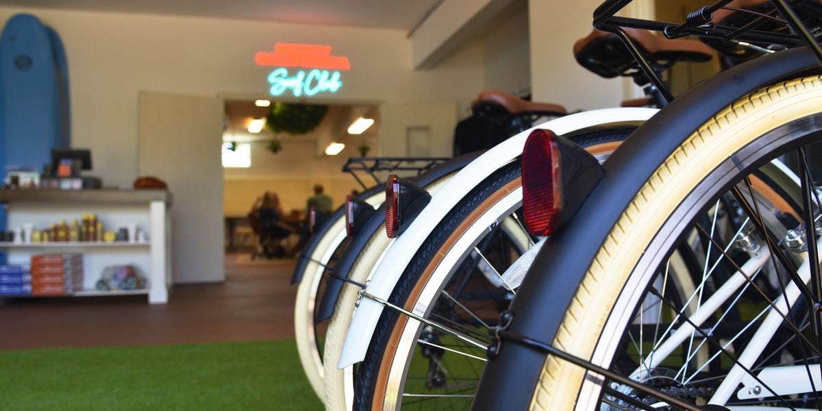 Sunny California Coworking Entrance