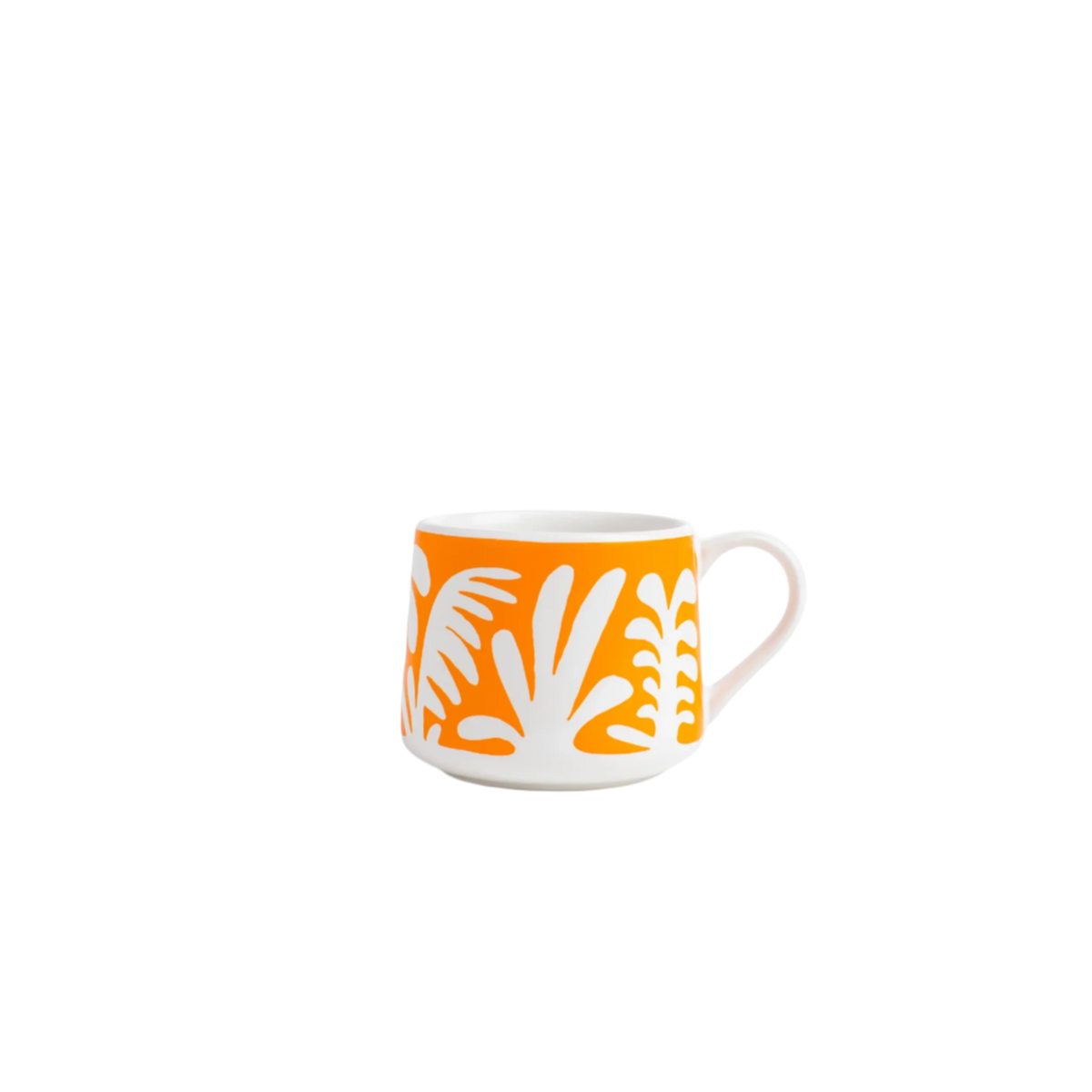 12oz Small Crescent Ceramic Mug (Under the Sea)