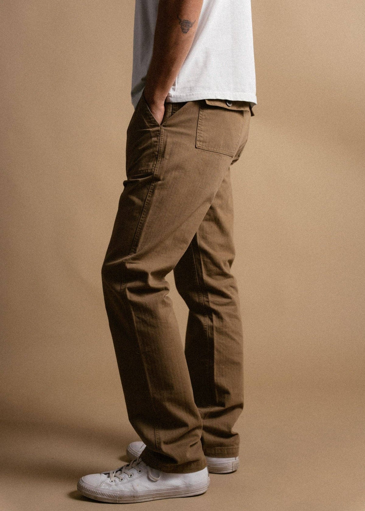Herringbone Brigade Pant