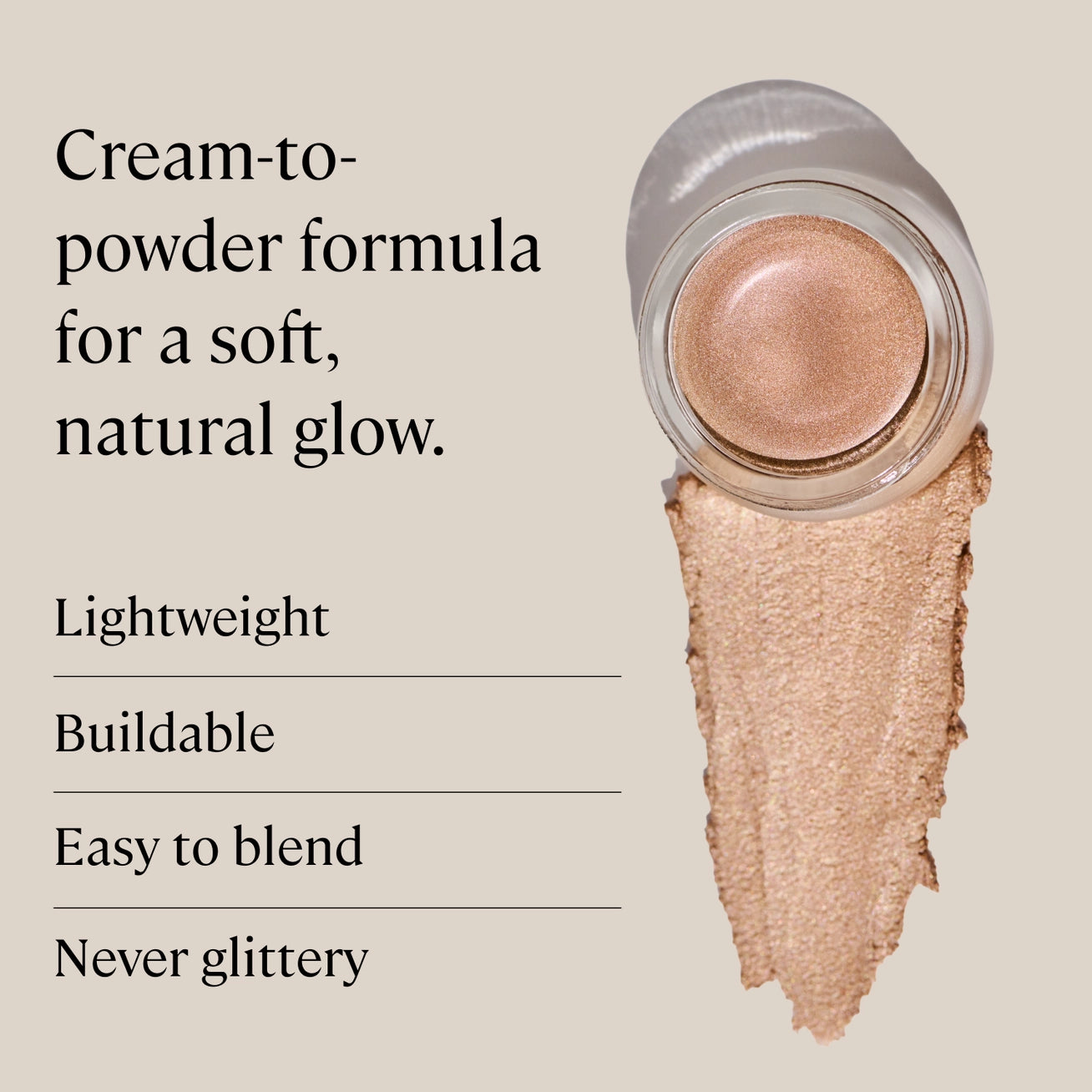 Minori Cream Highlighter in Champagne