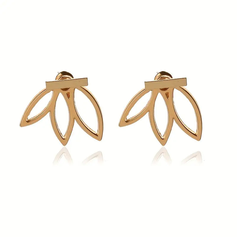 Lotus Flower Earrings