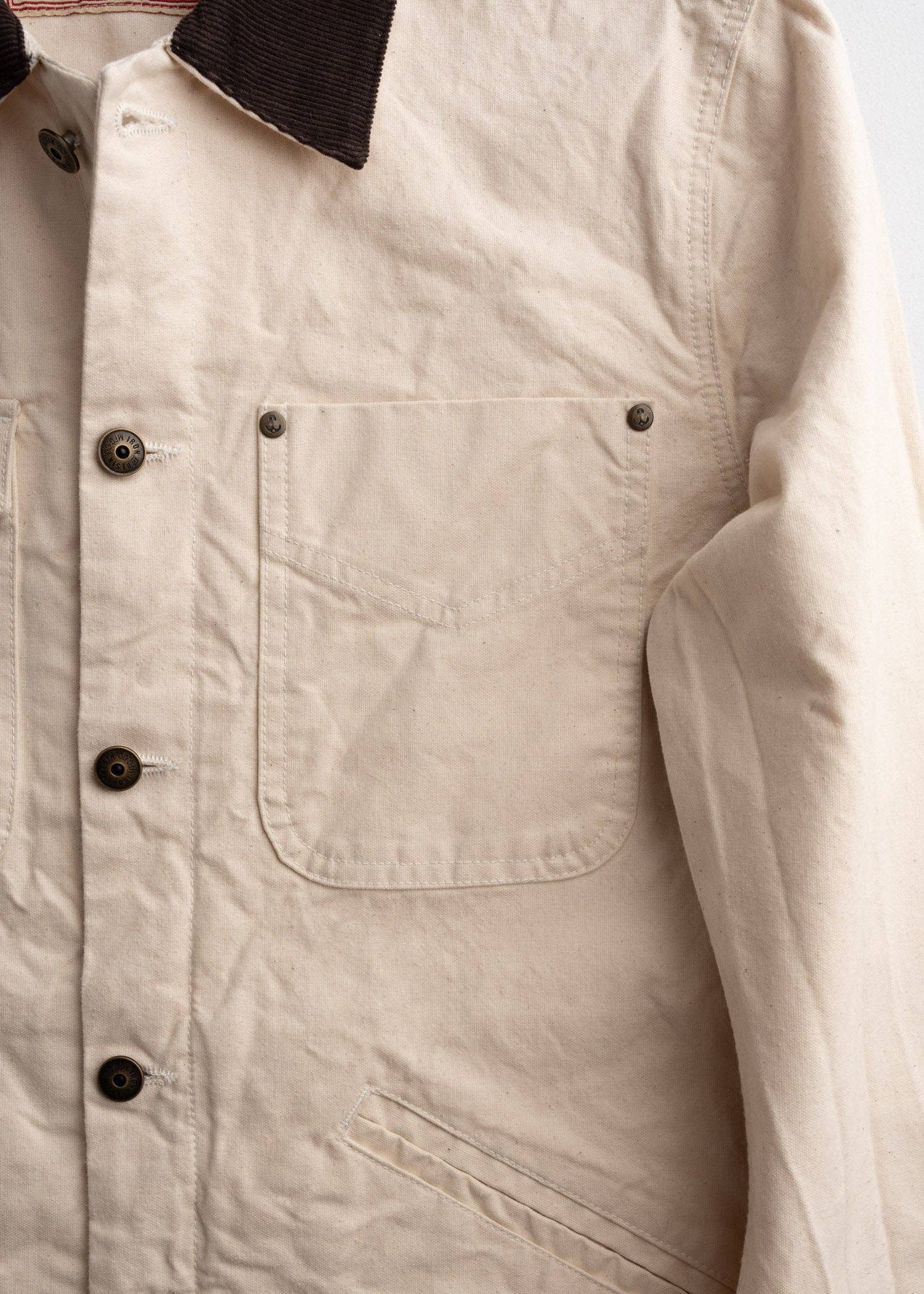 Bronson Jacket: Antique White