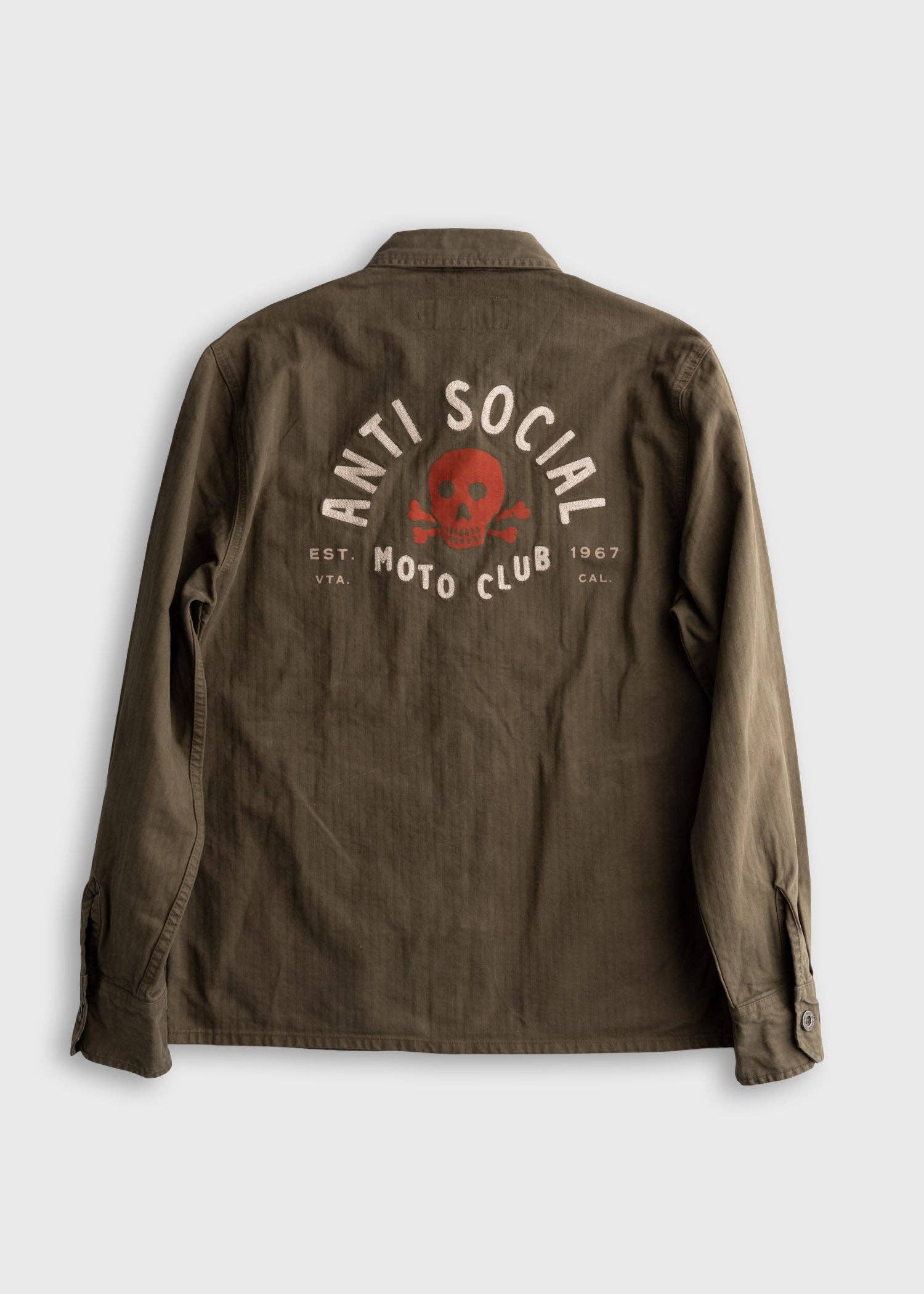 Antisocial Jacket: Khaki Green
