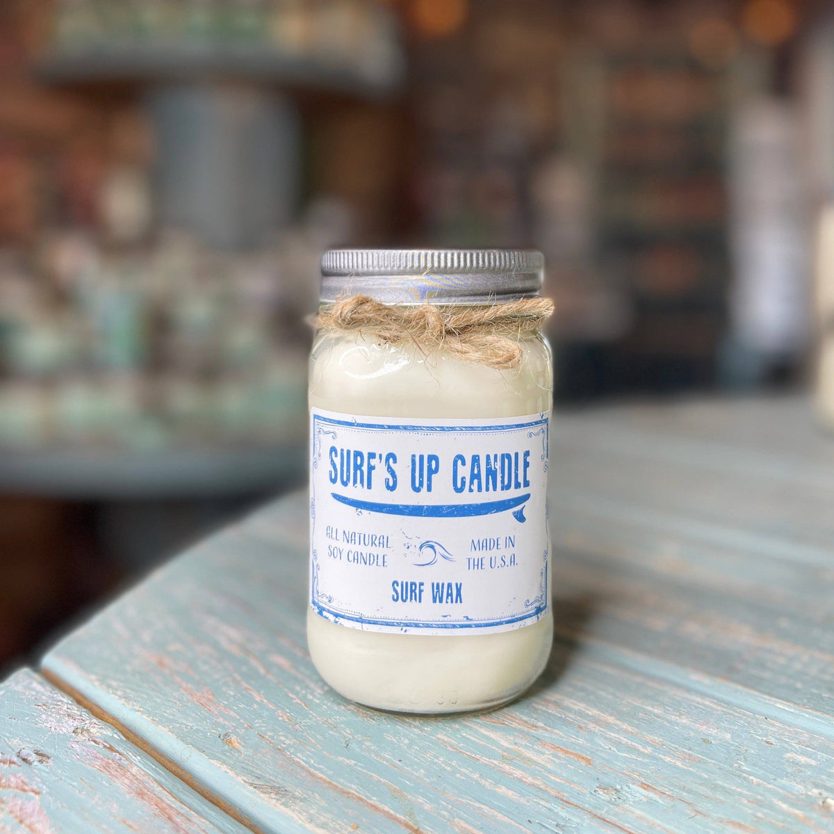 Surf Wax Mason Jar Candle - Original Collection: 26oz Jumbo