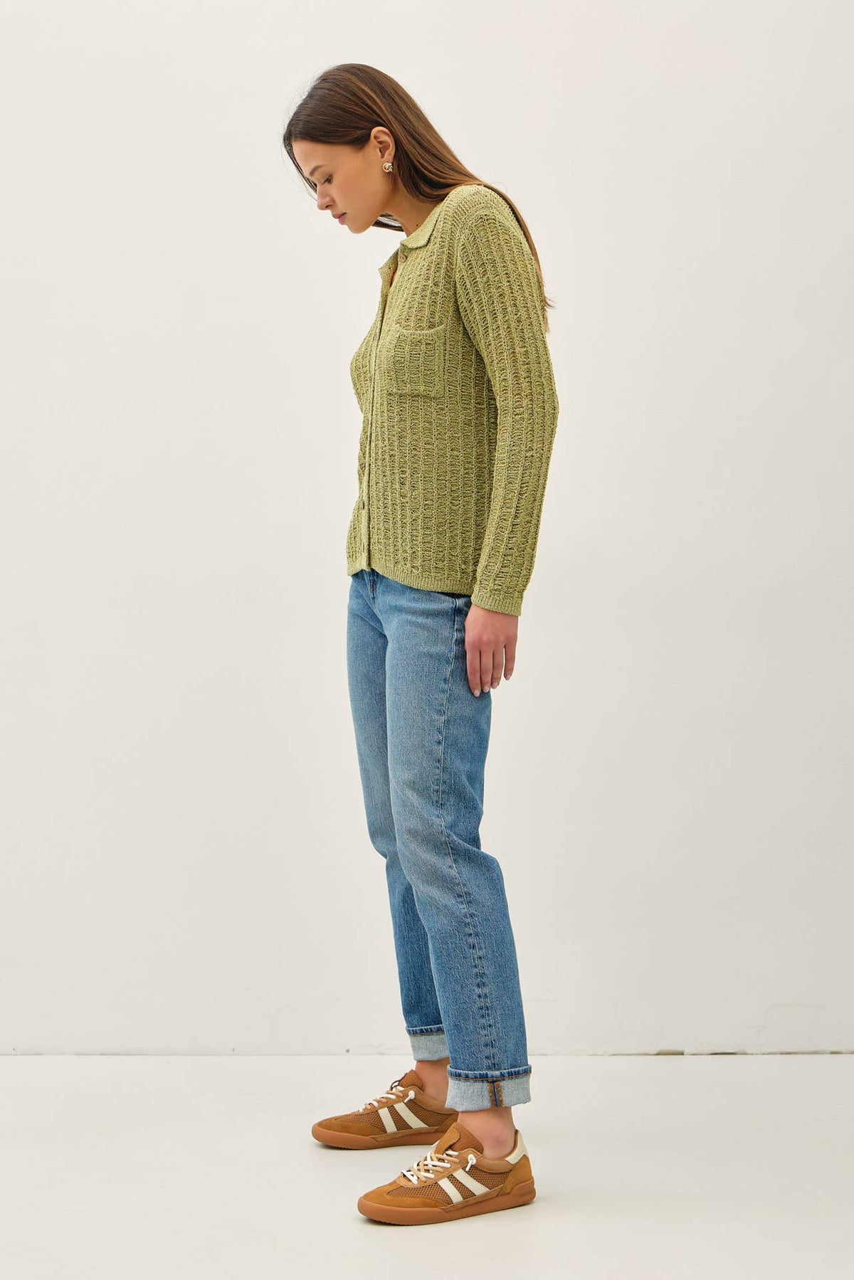 Sea Breeze Textured Knit