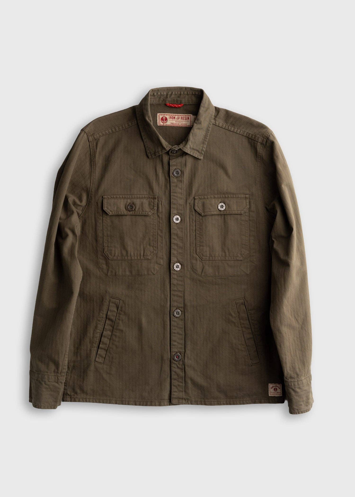 Antisocial Jacket: Khaki Green