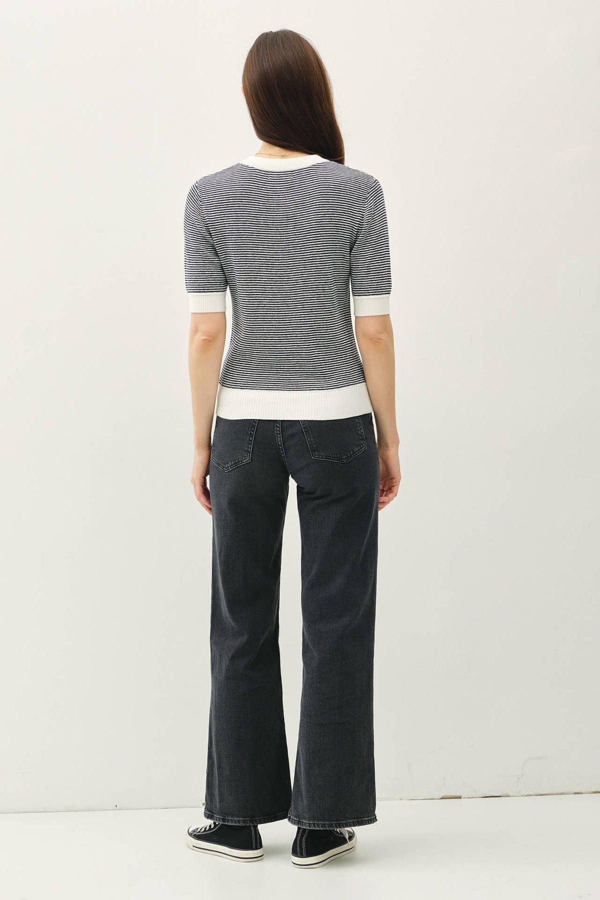 Pebble Beach Henley Sweater Top