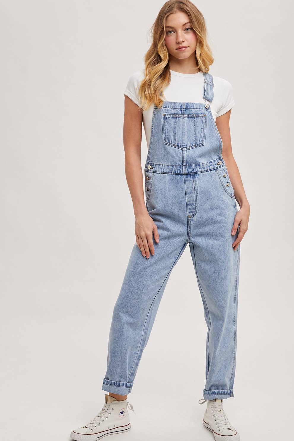La Brea Denim Overalls / S