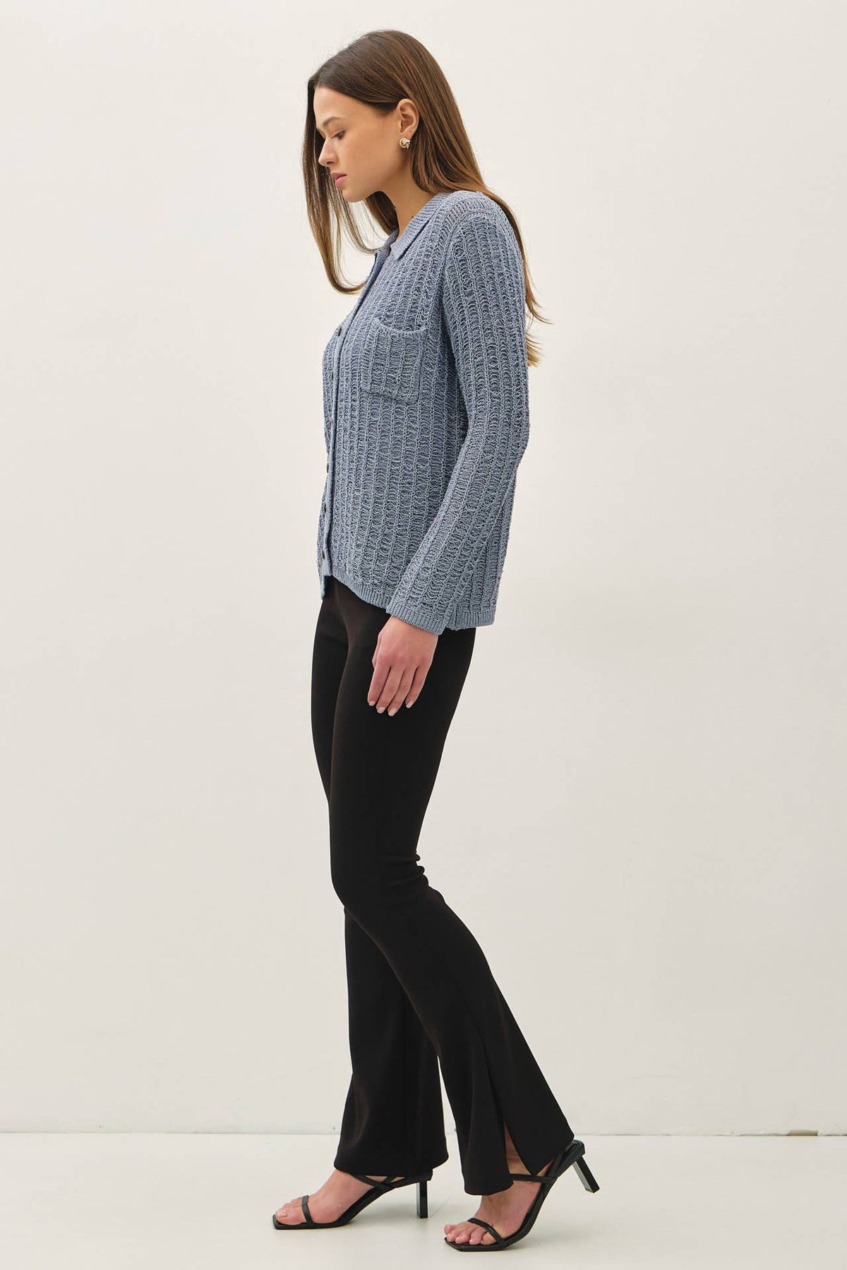 Sea Breeze Textured Knit