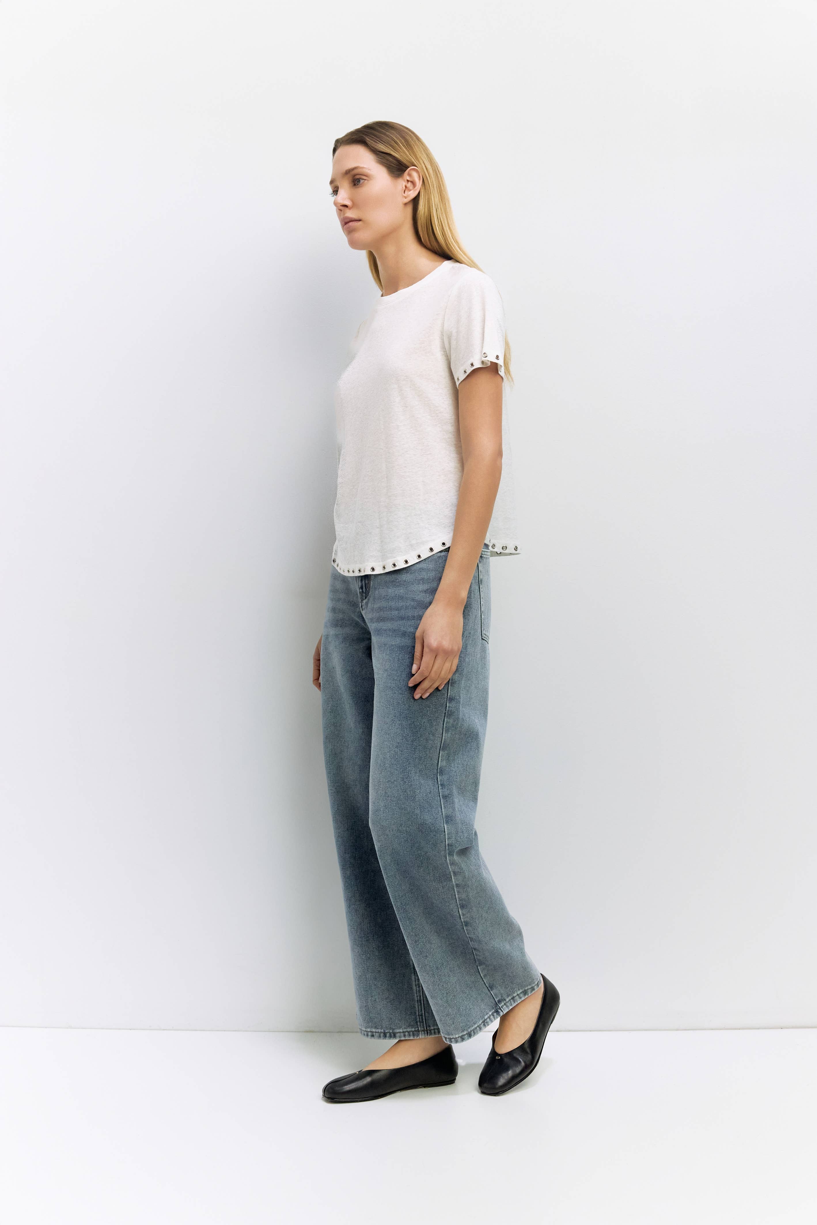 The Zoey Rivet Top