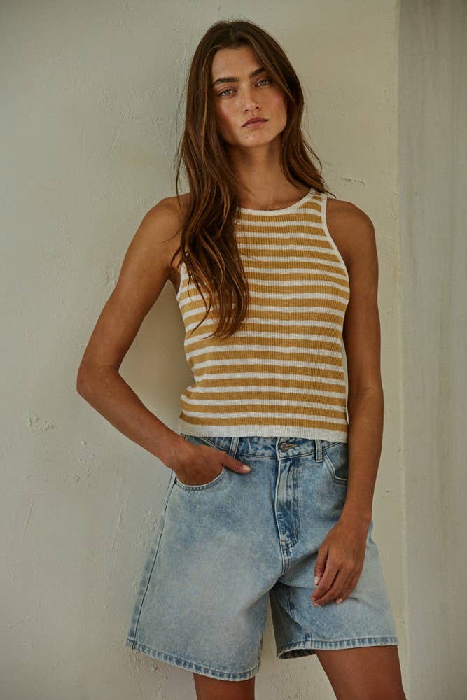 Golden State Knit Tank Top