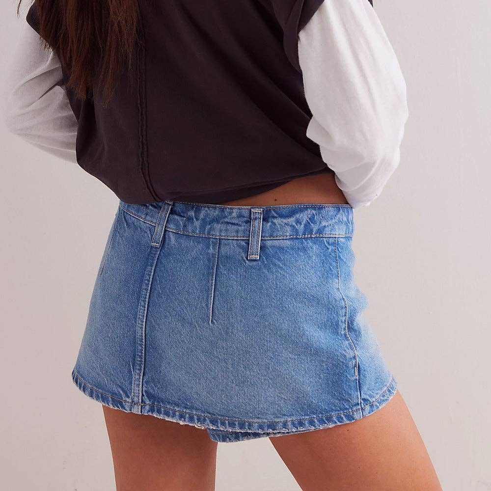 Laguna Denim Mini Skort