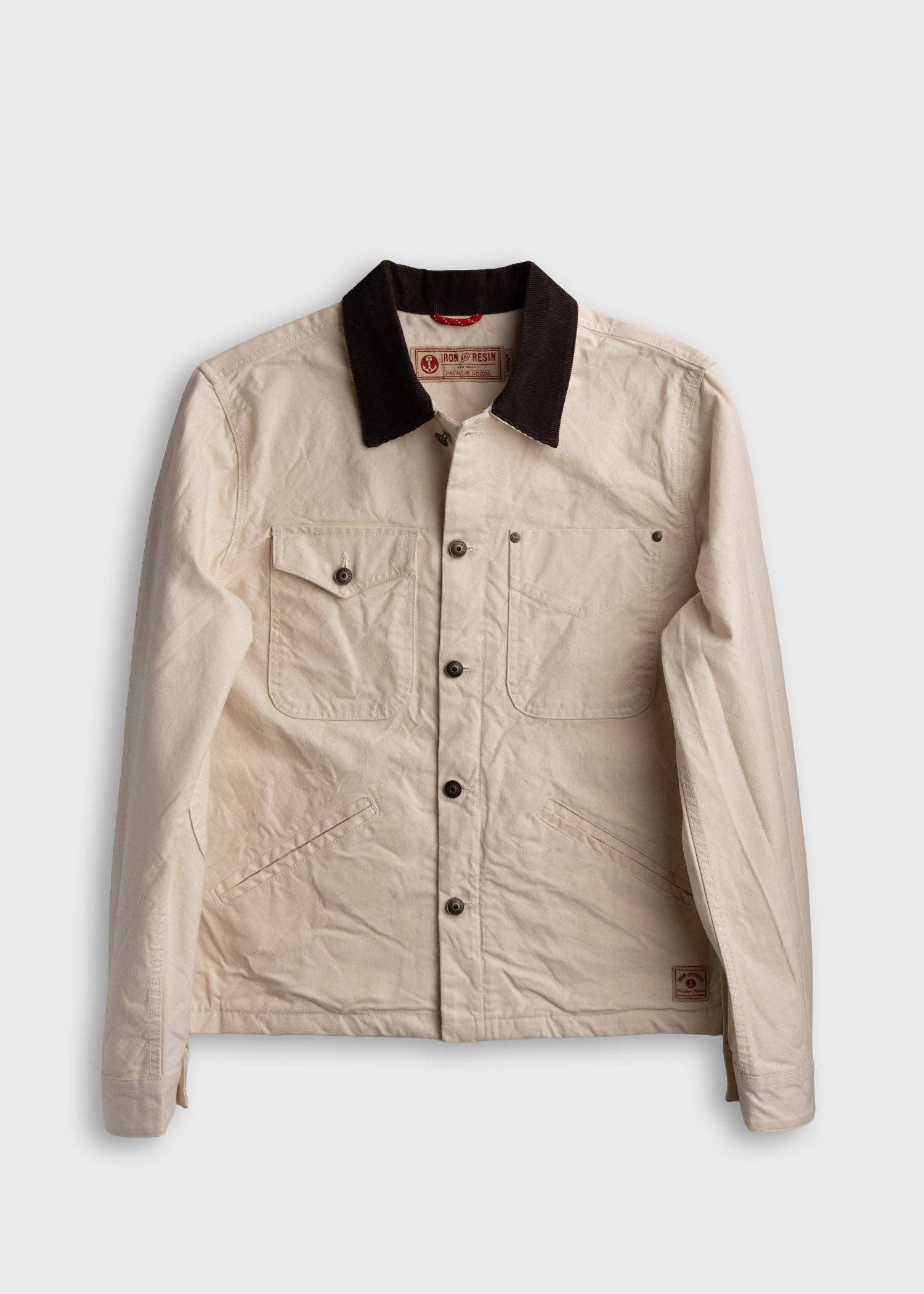 Bronson Jacket: Antique White