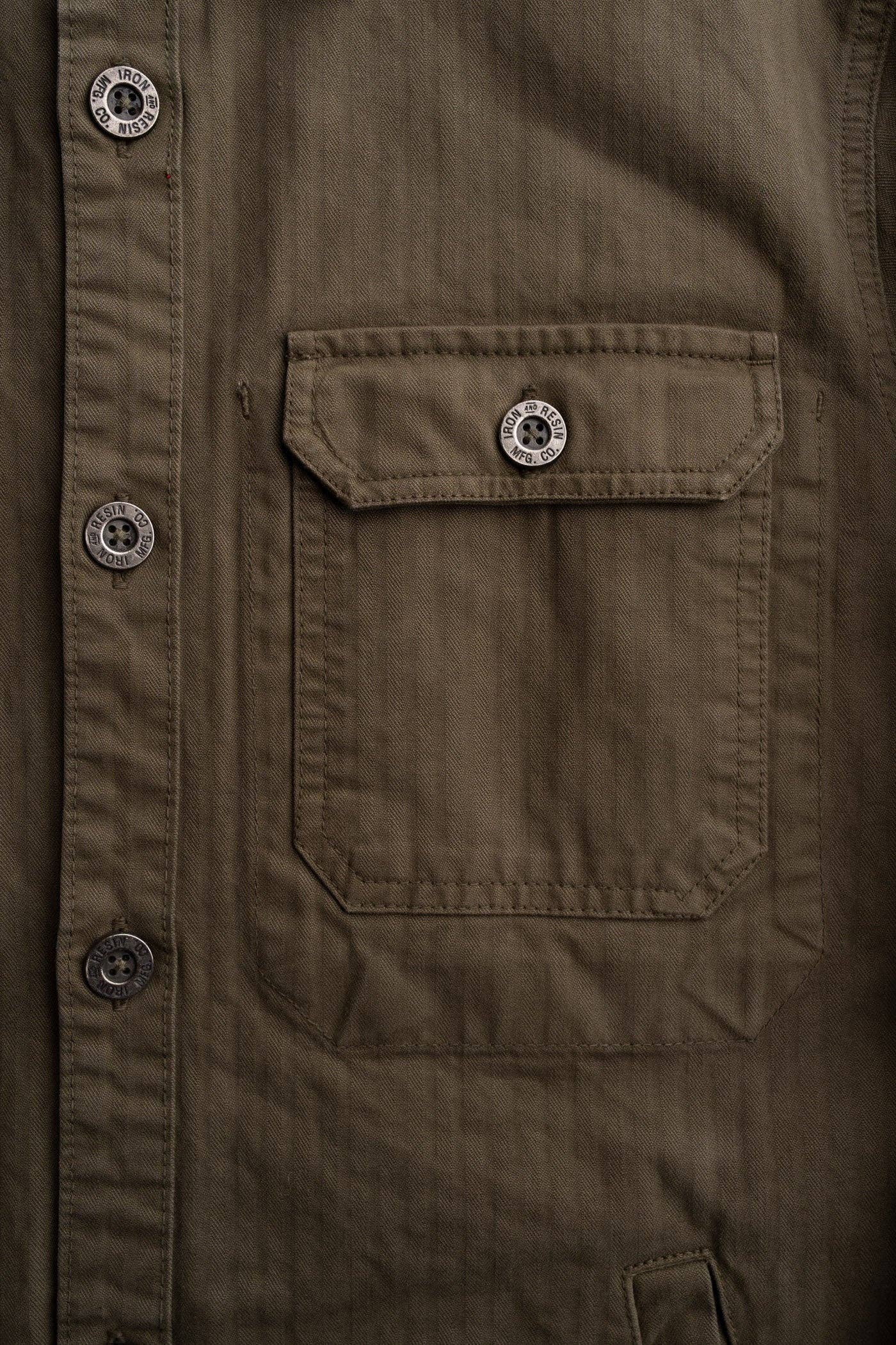Antisocial Jacket: Khaki Green