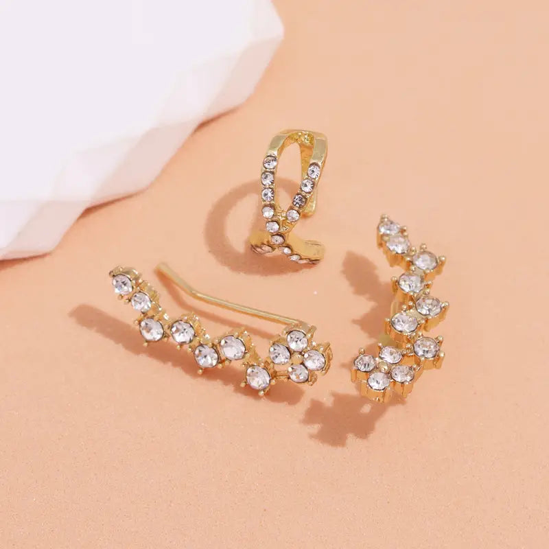 Gemstone & Alloy Earrings