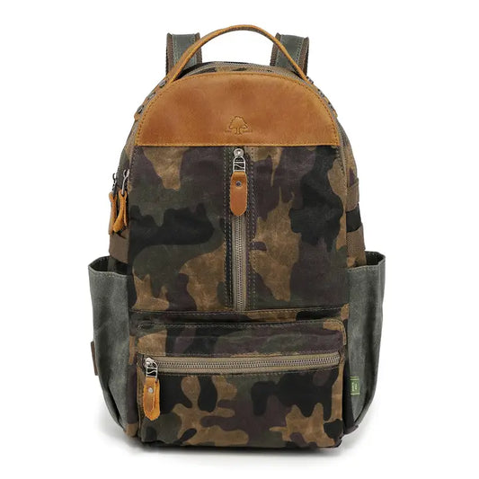 TSD BRAND MOUTAIN LEAF UTILITY BACKPACK