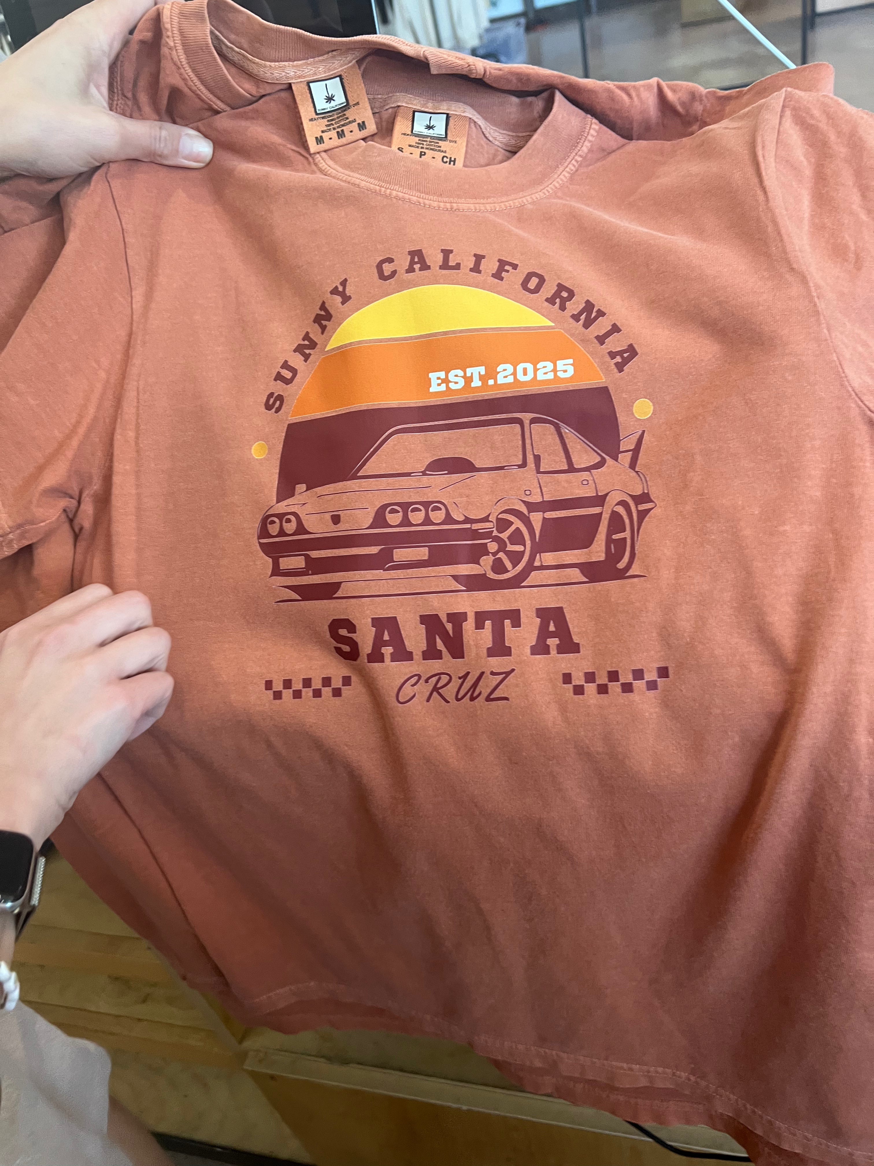 Santa Cruz Car Tee