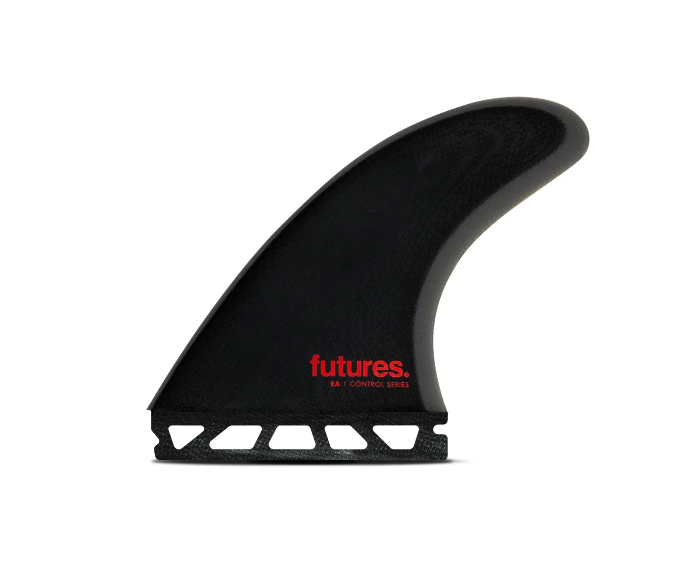 Black Futures EA Control Series Fiberglass Thruster Fin Set