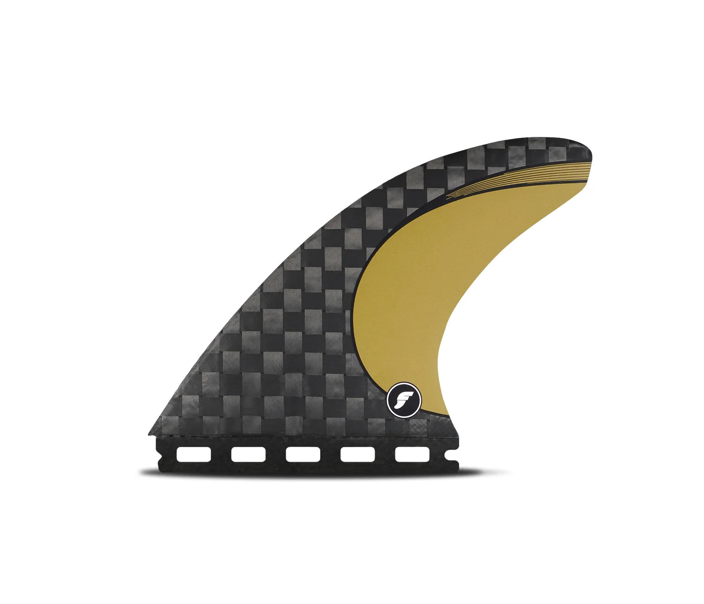 Futures Vector 3/2 Blackstix+ Medium Thruster Surfboard Fin Set