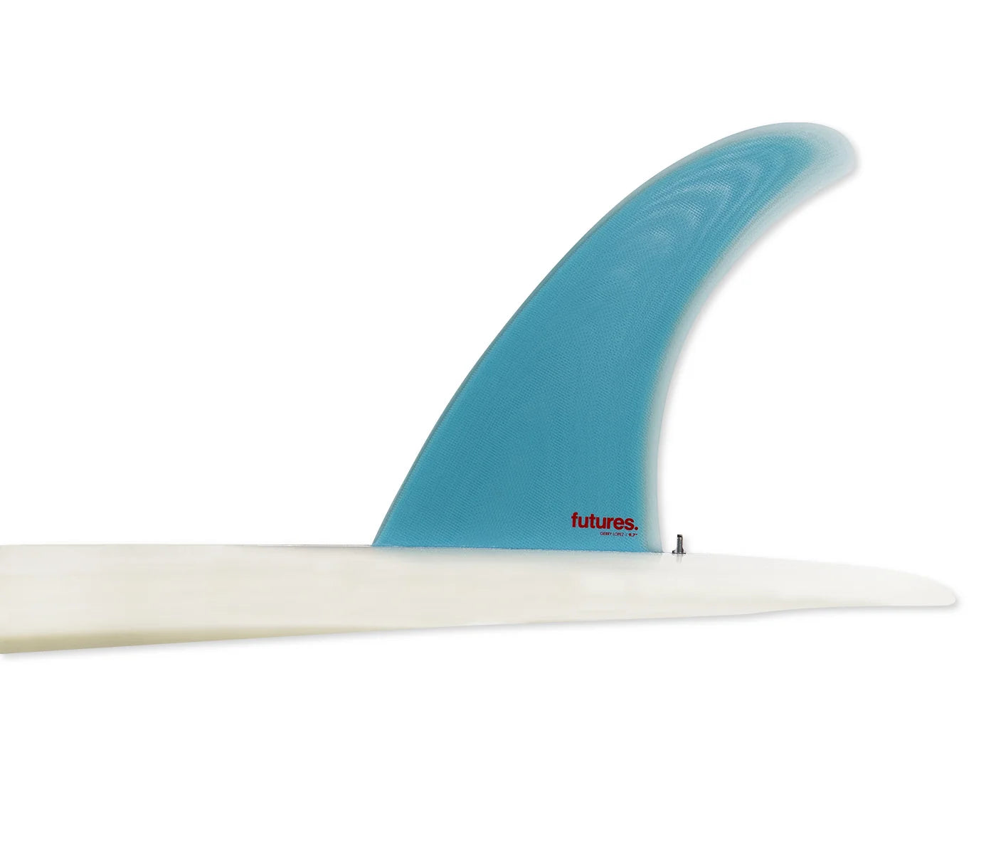 Surfboard with Futures Gerry Lopez Flex Fiberglass Single Fin (9.7")