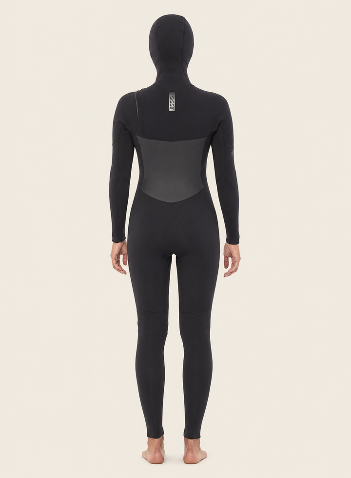 My Seas 5/4 Hooded Chest Zip Wetsuit