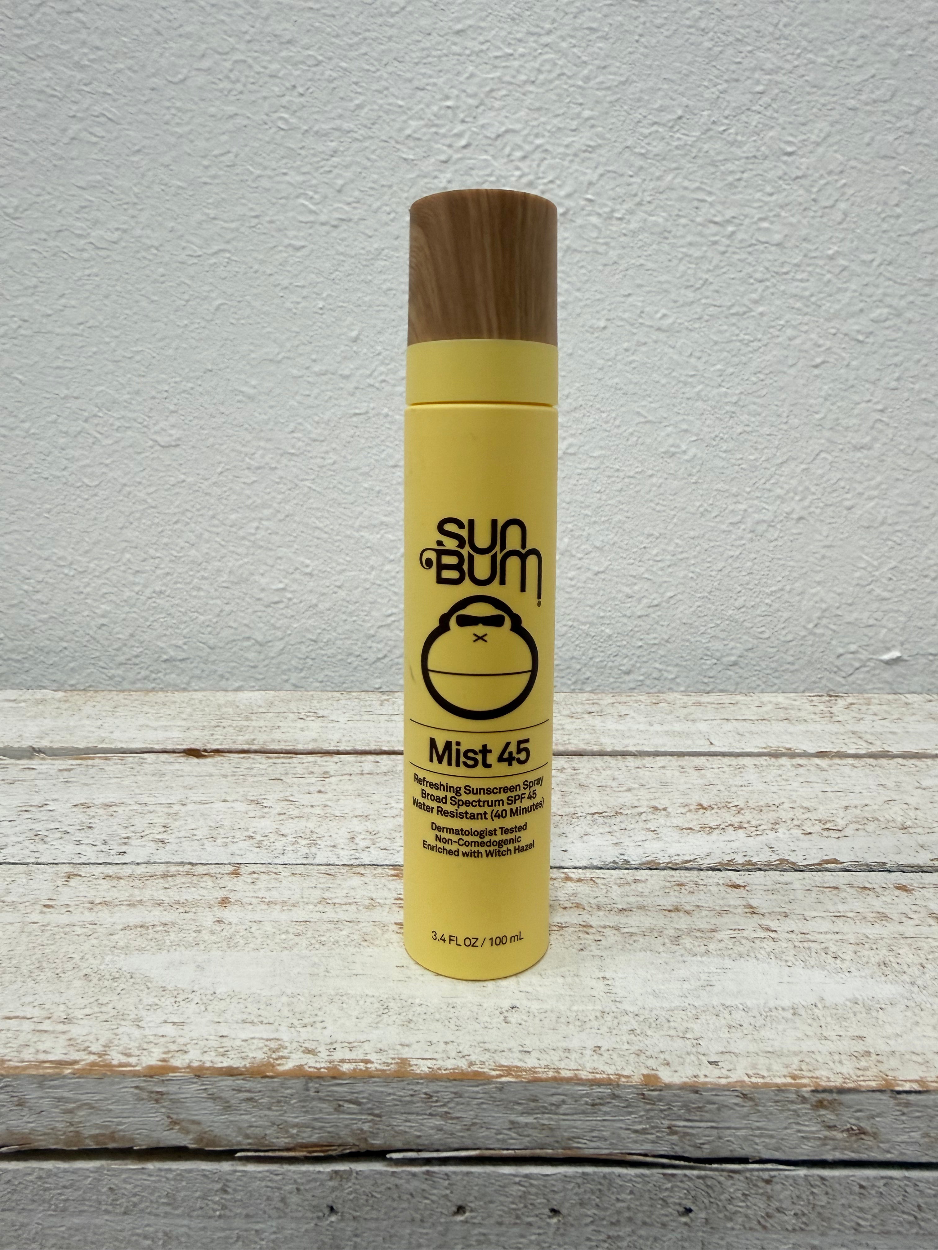 SUN BUM FACE MIST SPF 45 3.4 FL OZ