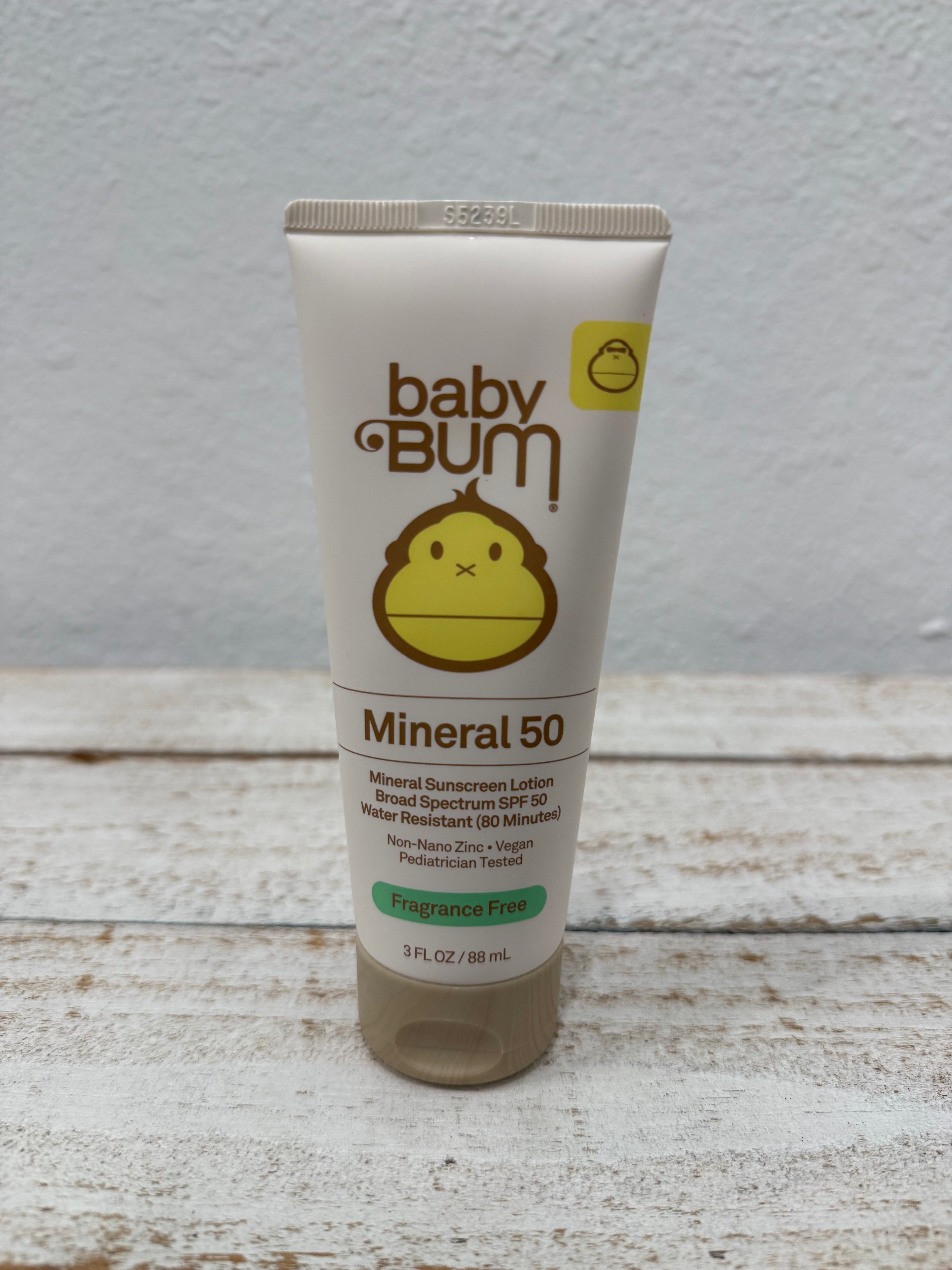 SUN BUM BABY BUM MINERAL 50 LOTION