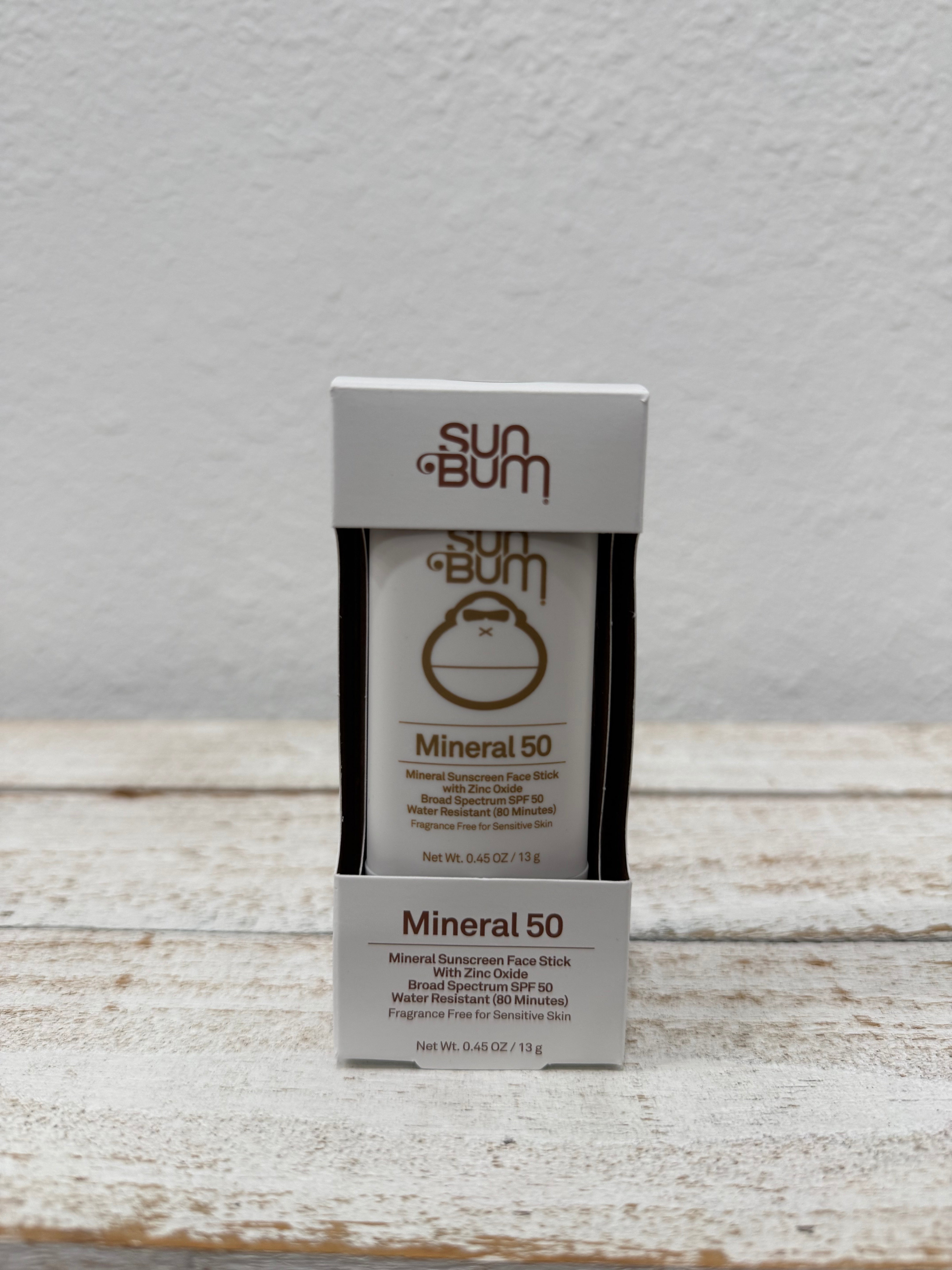 SUN BUM MINERAL SPF 50 SUNSCREEN FACE STICK