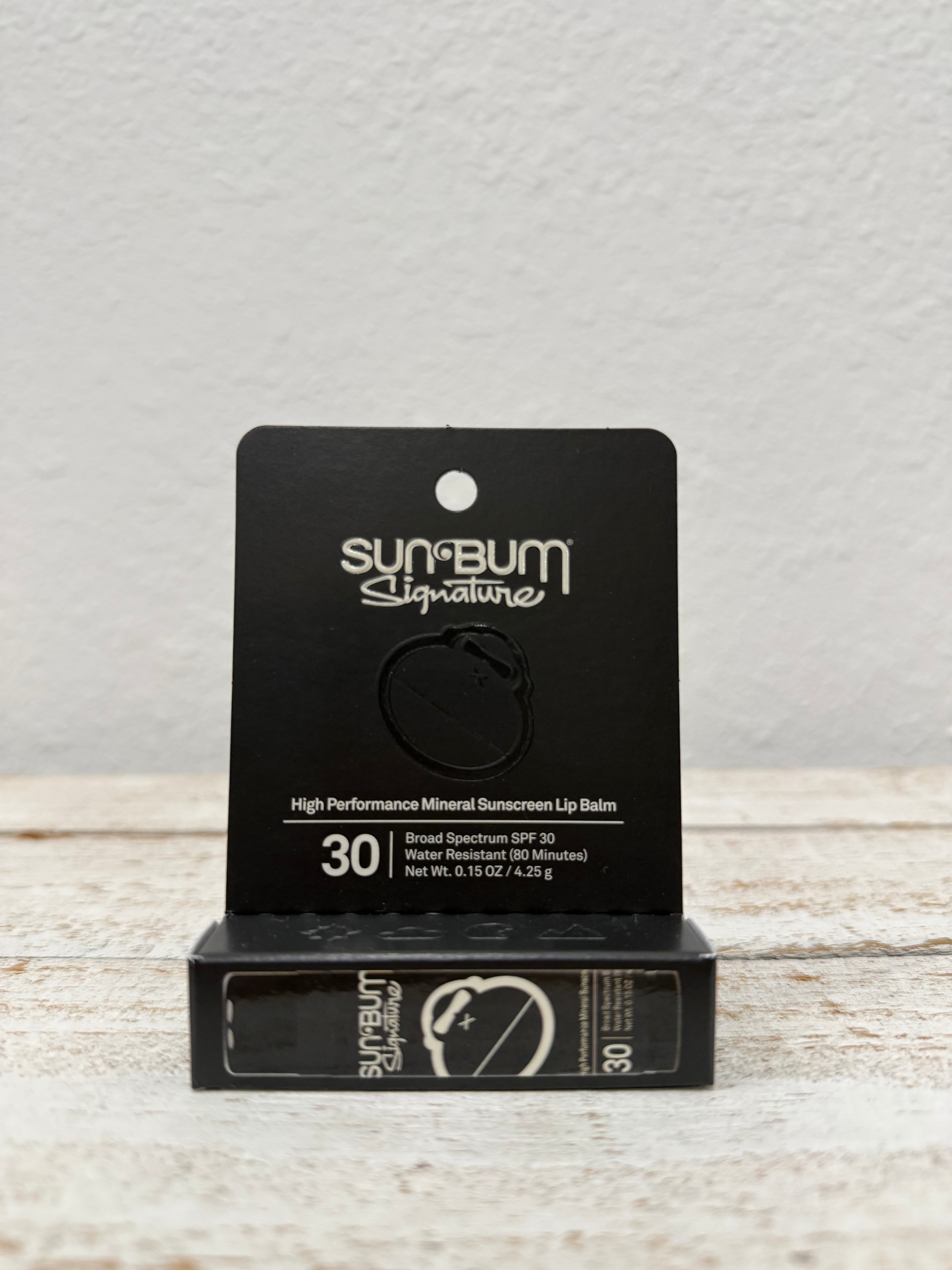 SUN BUM SIGNATURE SPF 30 MINERAL SUNSCREEN LIP BALM