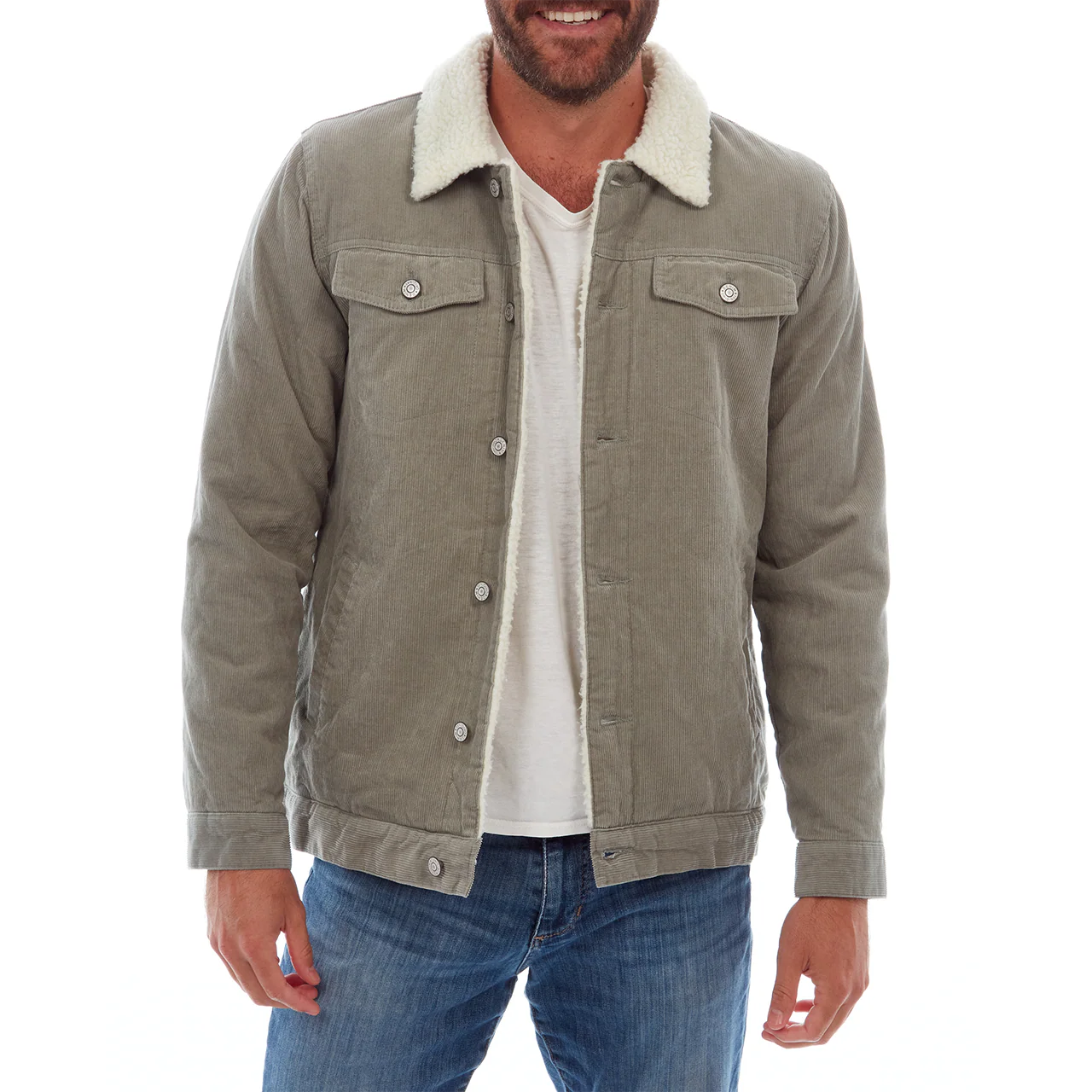 Kolton Corduroy Aviator Jacket