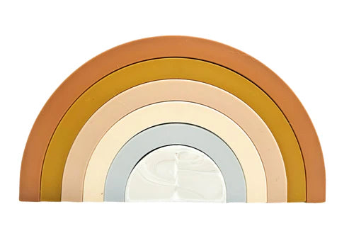 MARLOWE AND SAGE RAINBOW NESTING TOY - NUDE
