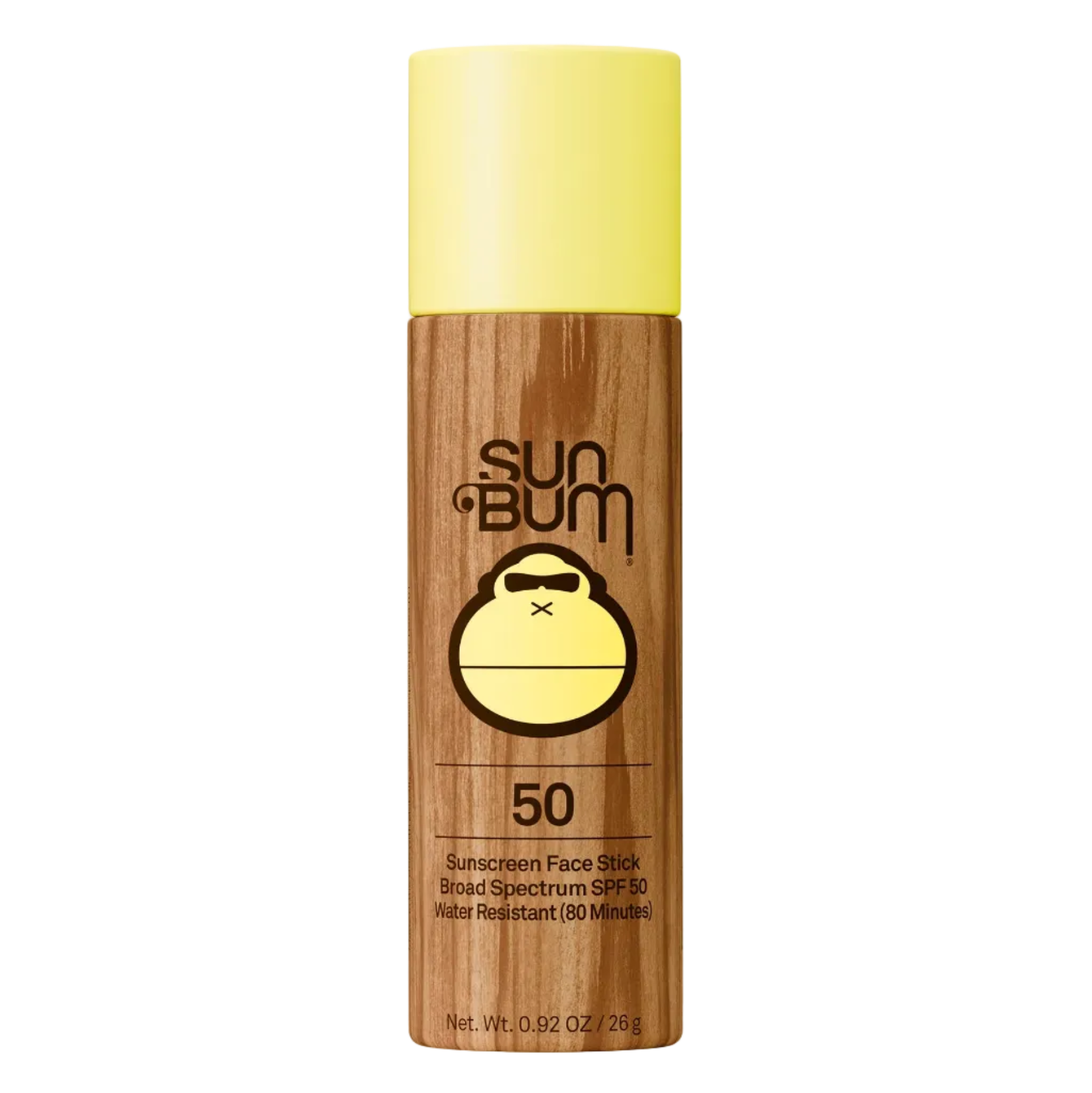 sun bum spf 50 face stick in paper tube