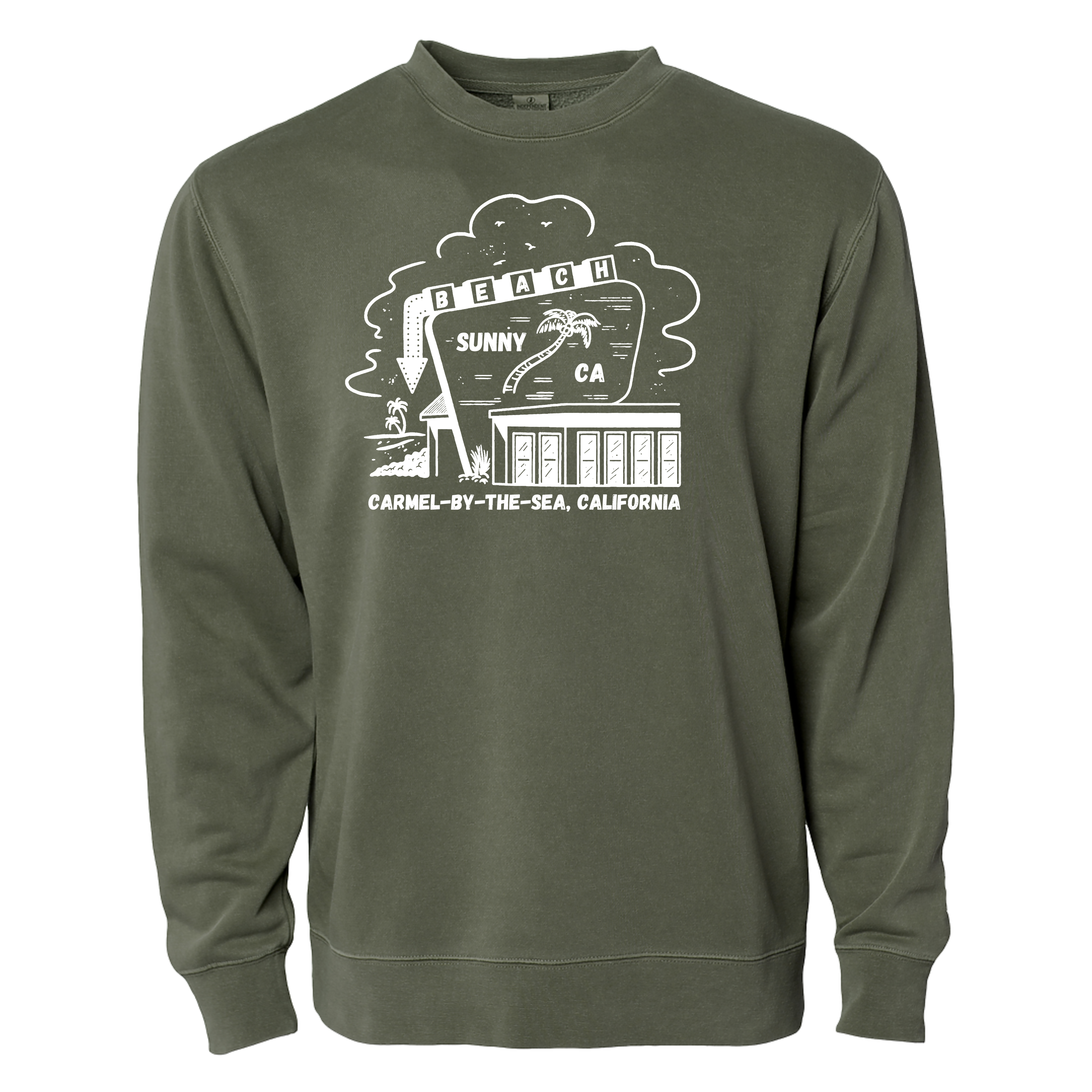 Carmel Beach Classic Crew Fleece