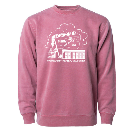 CARMEL BEACH CLASSIC CREW FLEECE