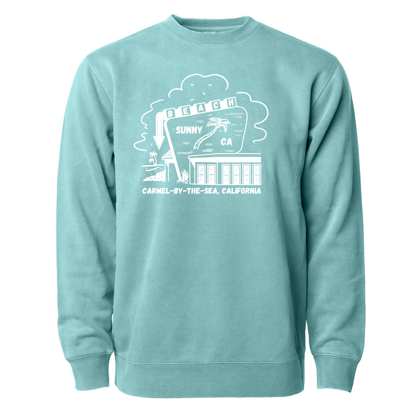 CARMEL BEACH CLASSIC CREW FLEECE