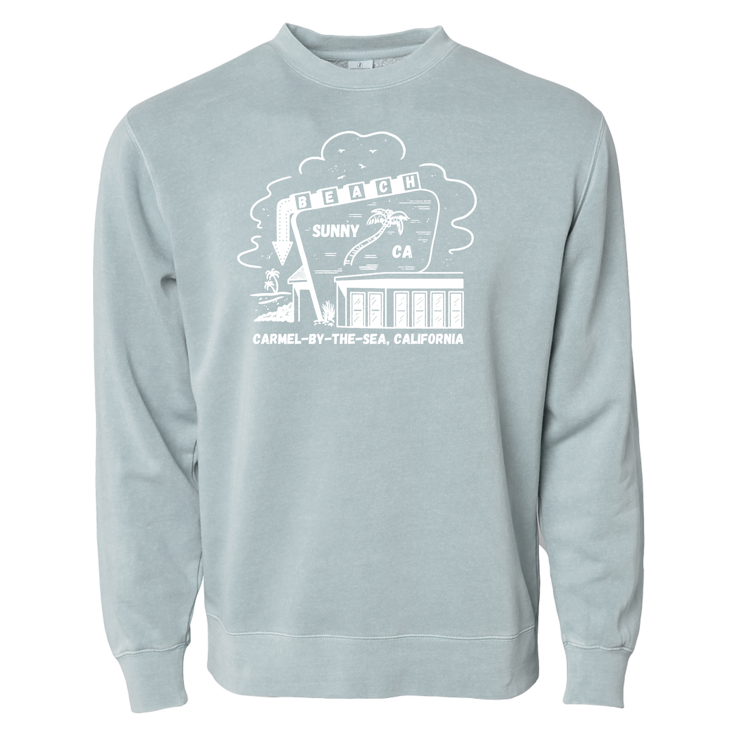 CARMEL BEACH CLASSIC CREW FLEECE