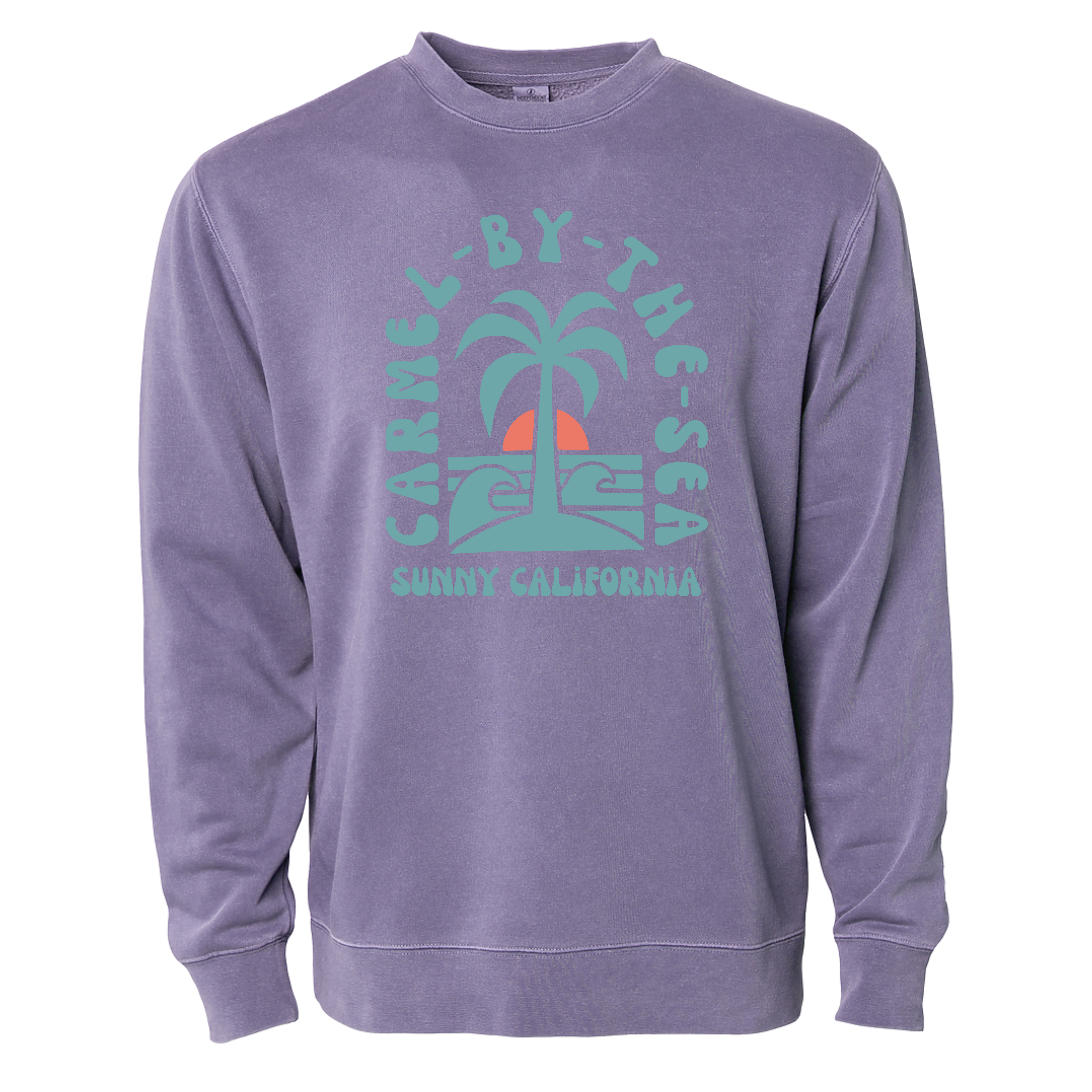 Sunny California Carmel Island Classic Crew Fleece