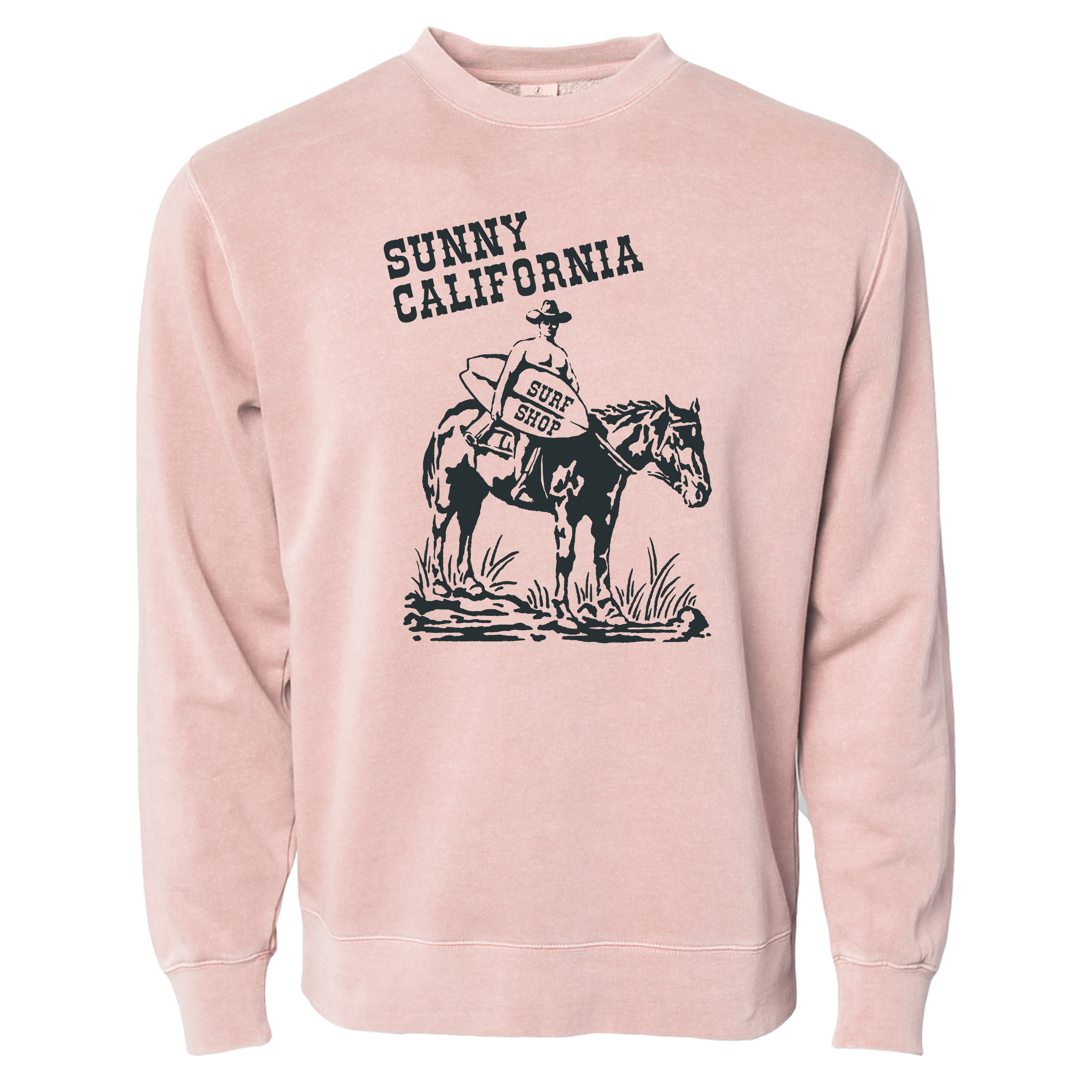 Sunny California Classic Cowboy Crew Fleece