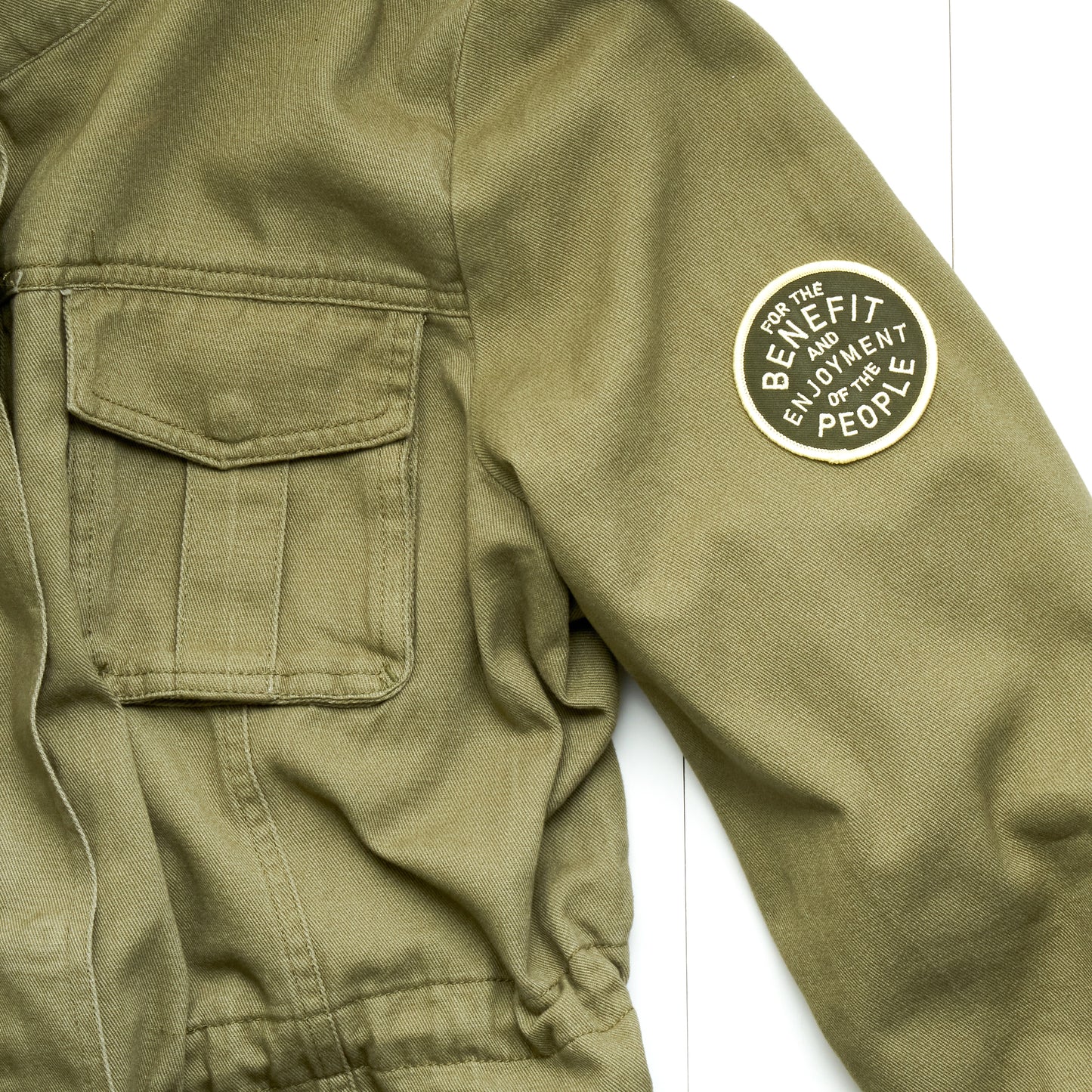 LIMITED EDITION ENJOYMENT OF THE PEOPLE ANORAK JACKET