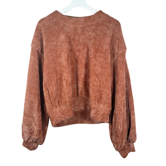 SC LAUREL DBL RIB PULLOVER