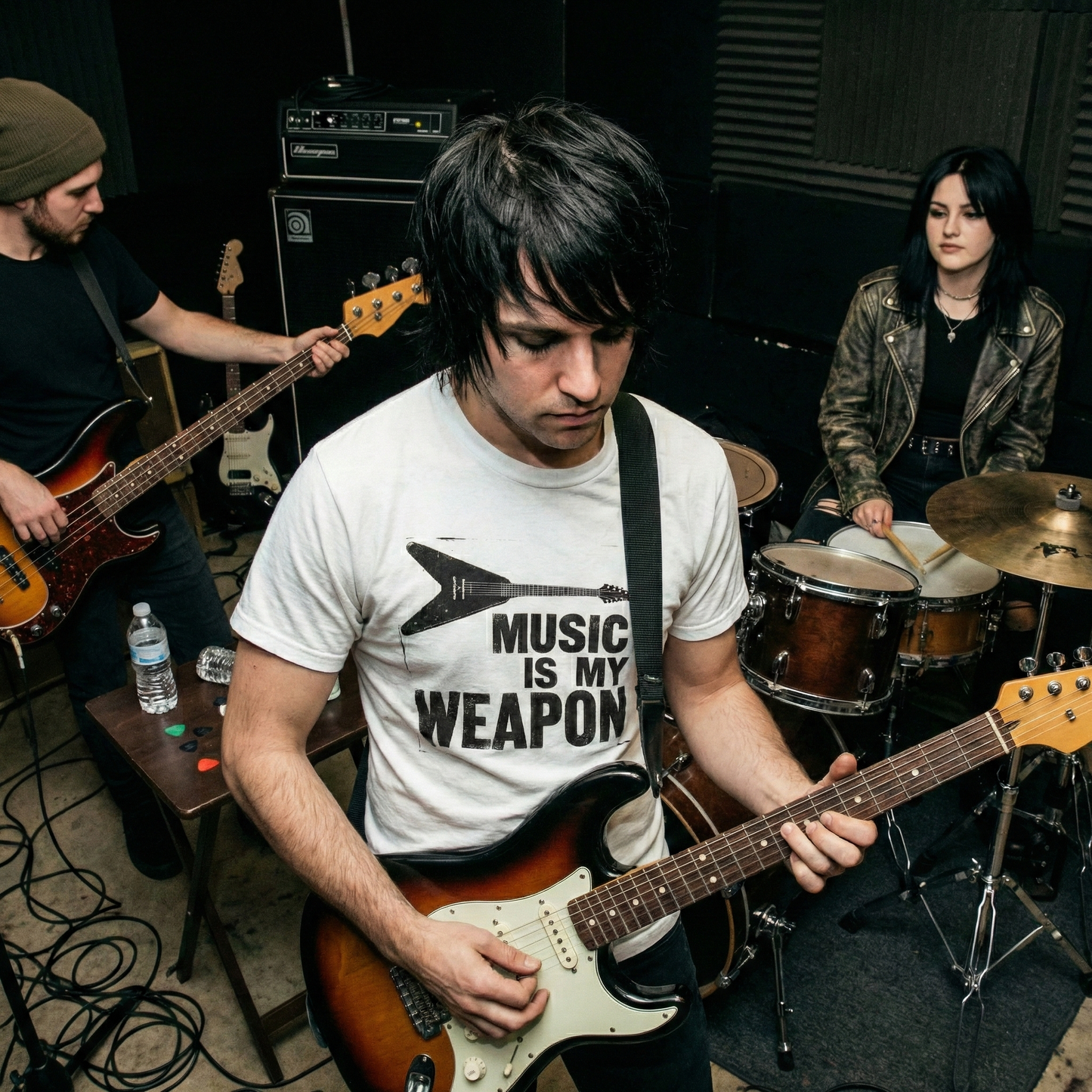 SC MUSIC IS MY WEAPON TEE