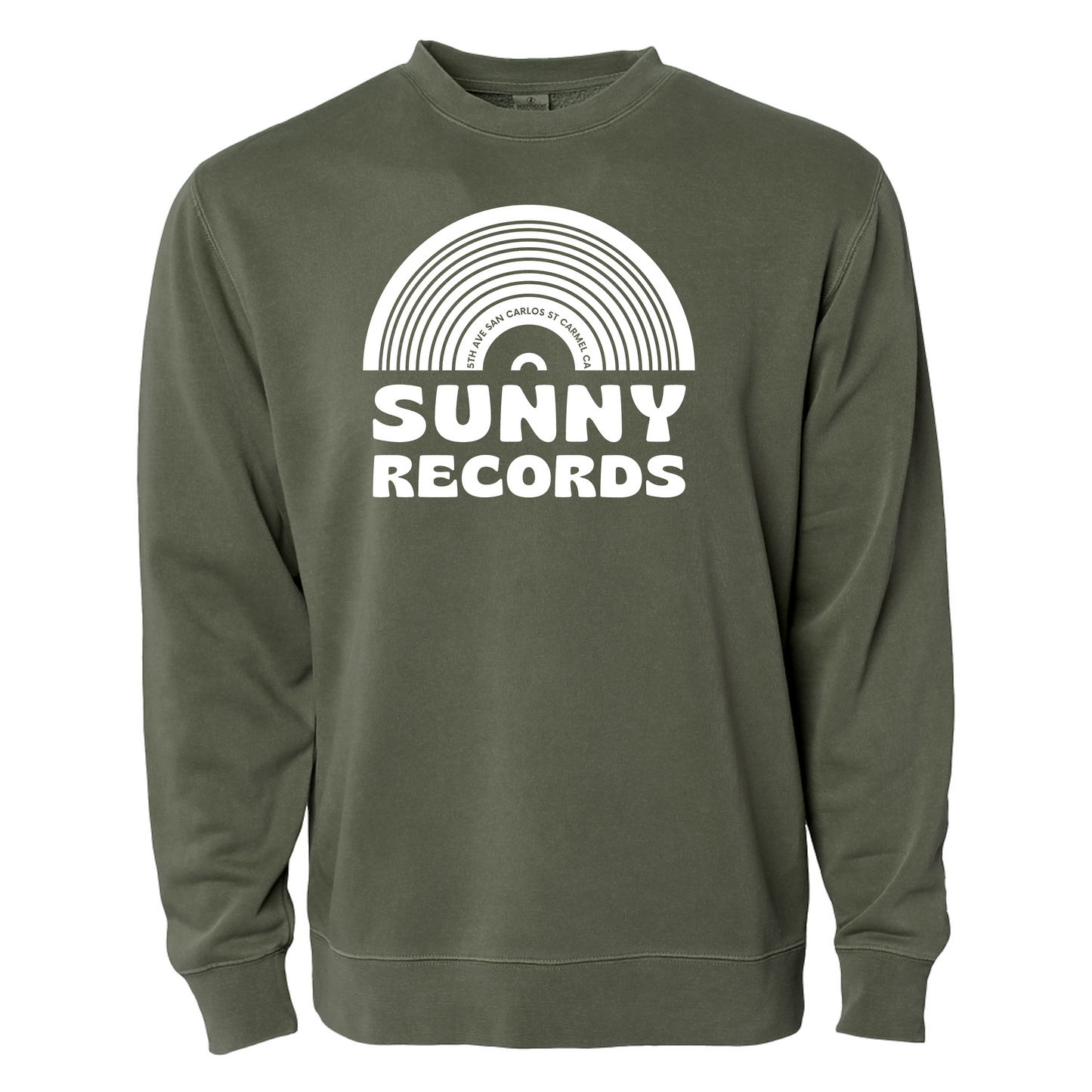 SUNNY CALIFORNIA RECORDS CLASSIC CREW FLEECE