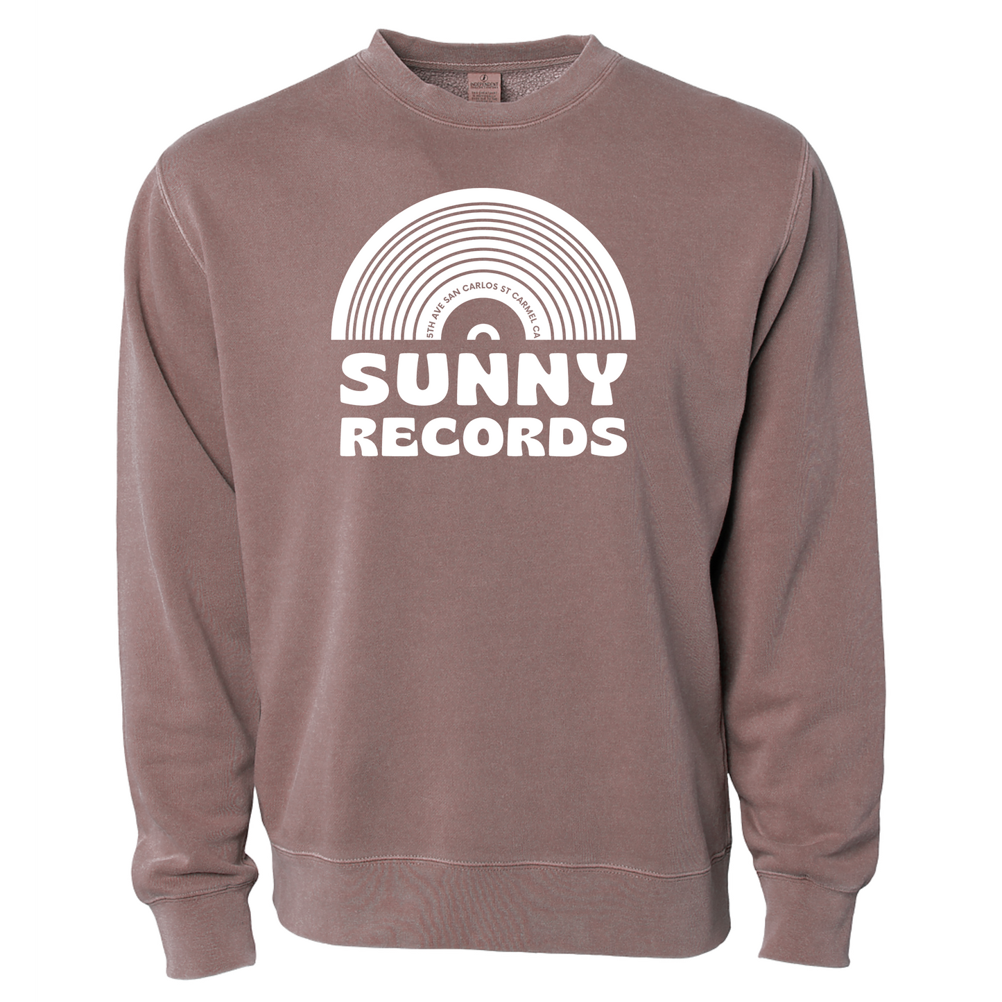 SUNNY CALIFORNIA RECORDS CLASSIC CREW FLEECE