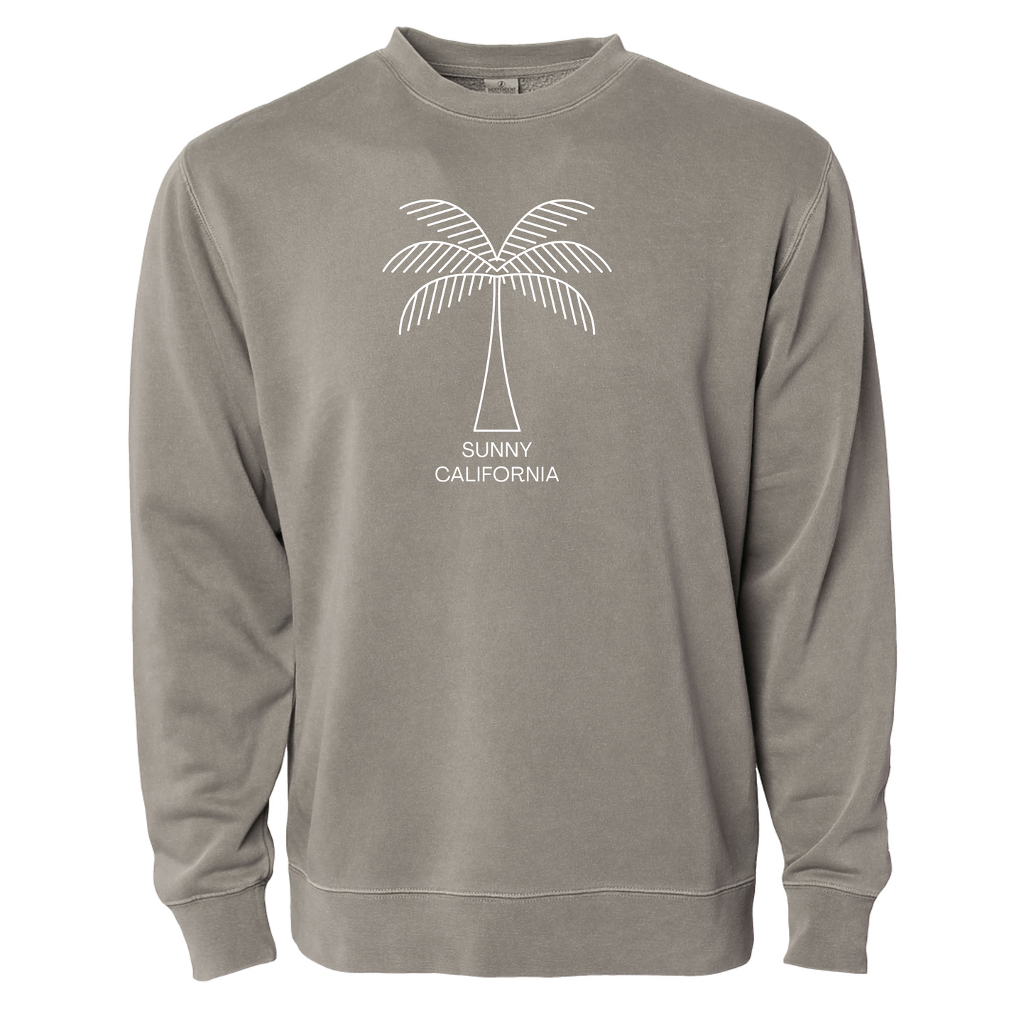 SUNNY CALIFORNIA SOLO PALM CLASSIC CREW FLEECE